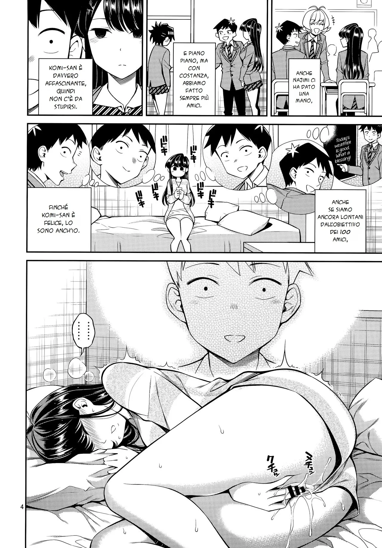 [Popochichi (Yahiro Pochi)] Komi-san wa, Binkan desu. | Molto Sensibile (Komi-san wa, Komyushou desu.) [Italian] 图片编号 3