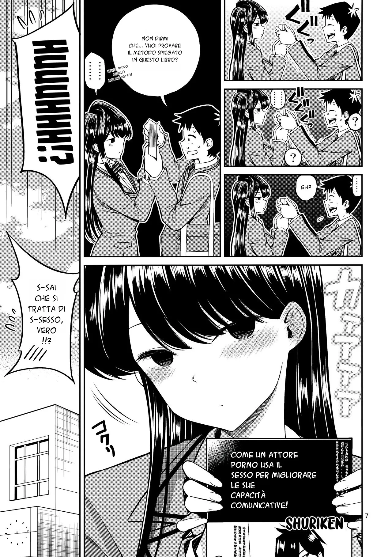 [Popochichi (Yahiro Pochi)] Komi-san wa, Binkan desu. | Molto Sensibile (Komi-san wa, Komyushou desu.) [Italian] 图片编号 6