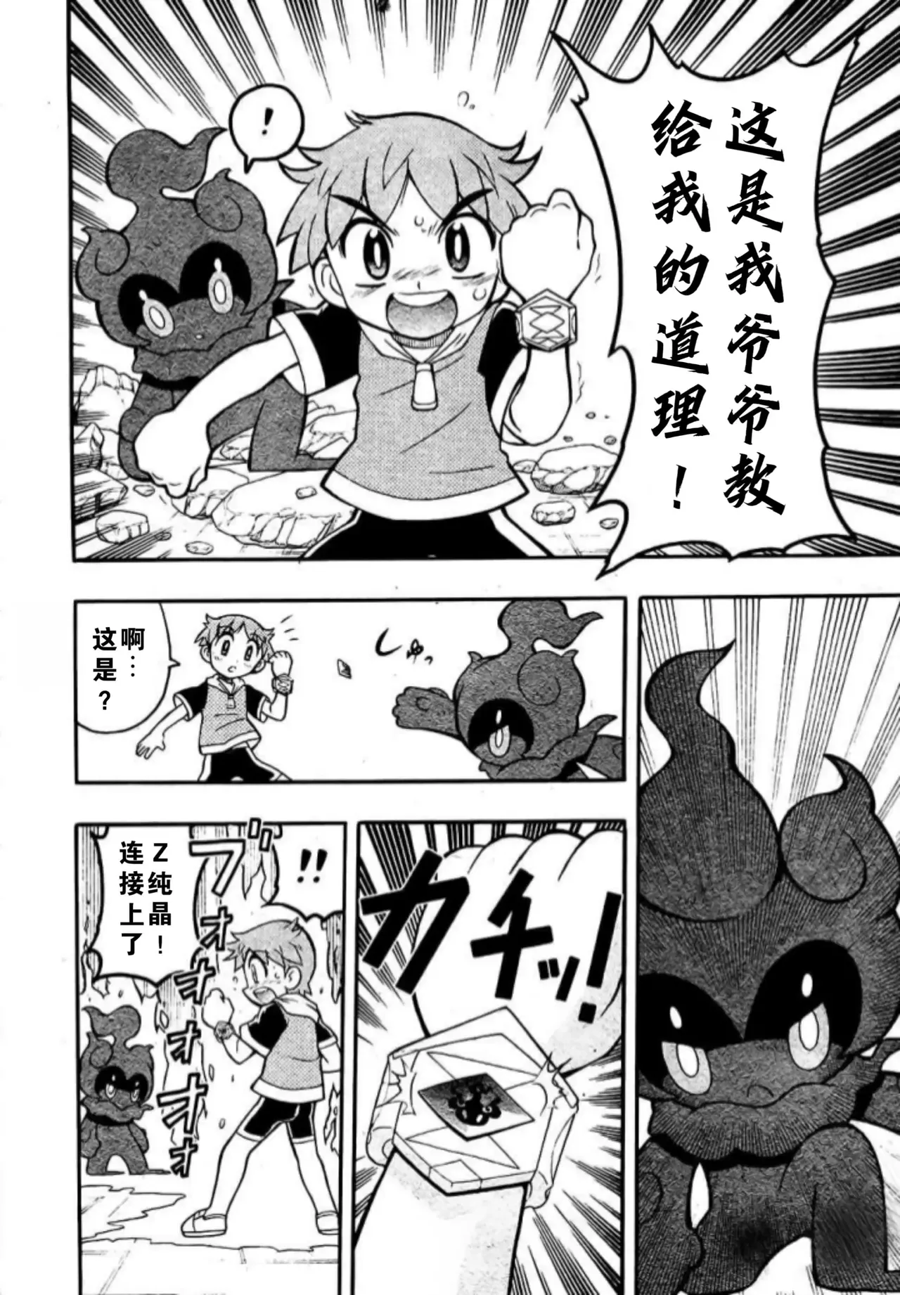 燃烧吧，玛夏多！丨Get Fired Up, Marshadow! [阿龙的个人汉化] image number 25