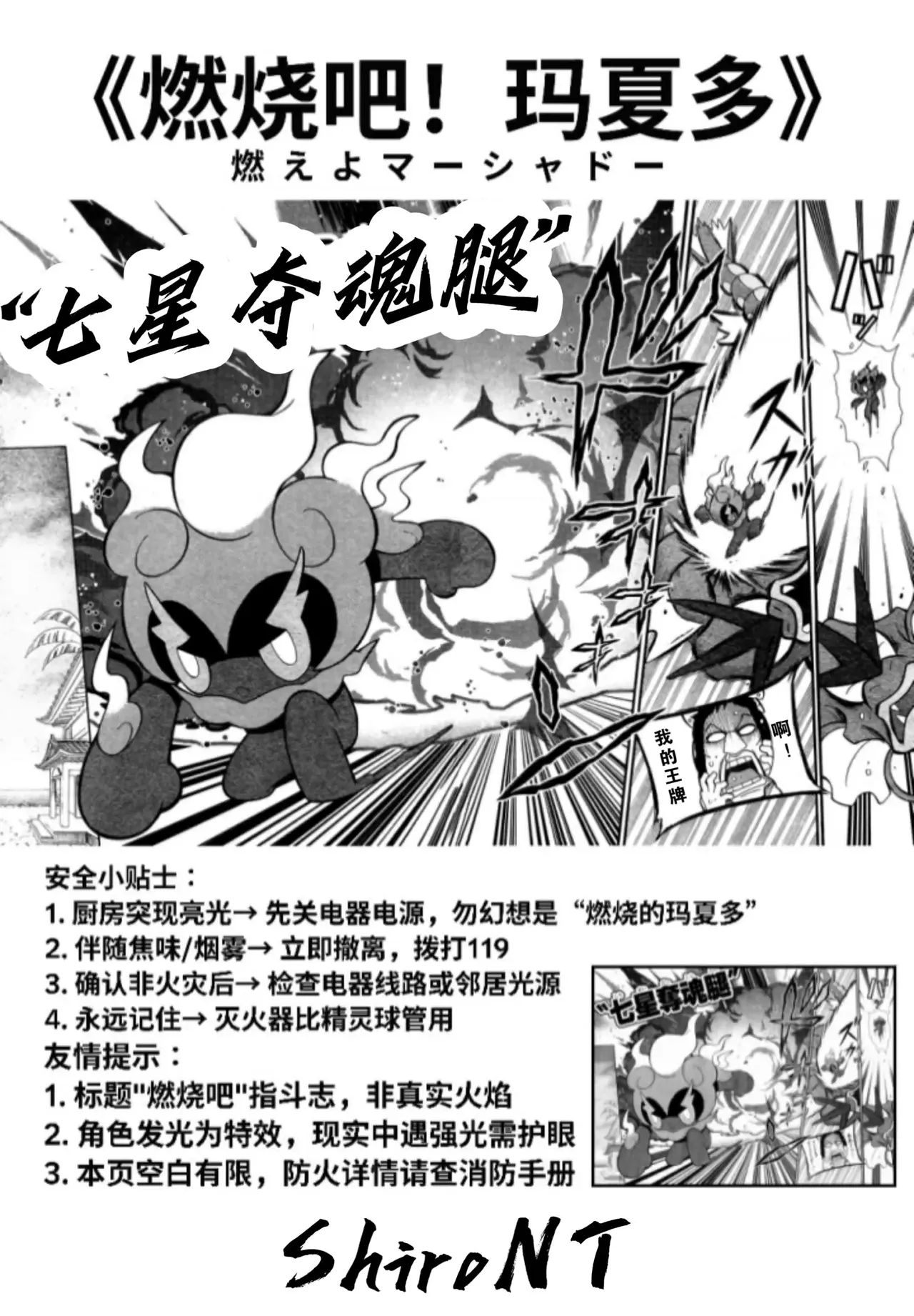 燃烧吧，玛夏多！丨Get Fired Up, Marshadow! [阿龙的个人汉化] image number 27