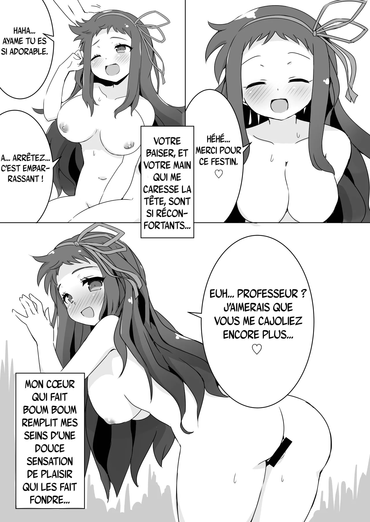 [Katacrico (Kuzukiriko)] Ayame-chan Super Kyun Kyun Daisakusen!! (Shippai) | Ayame et sa super mission du cœur qui fait boum boum !!! (Mission échouée) (Senran Kagura) [french] [Digital] 17eme image