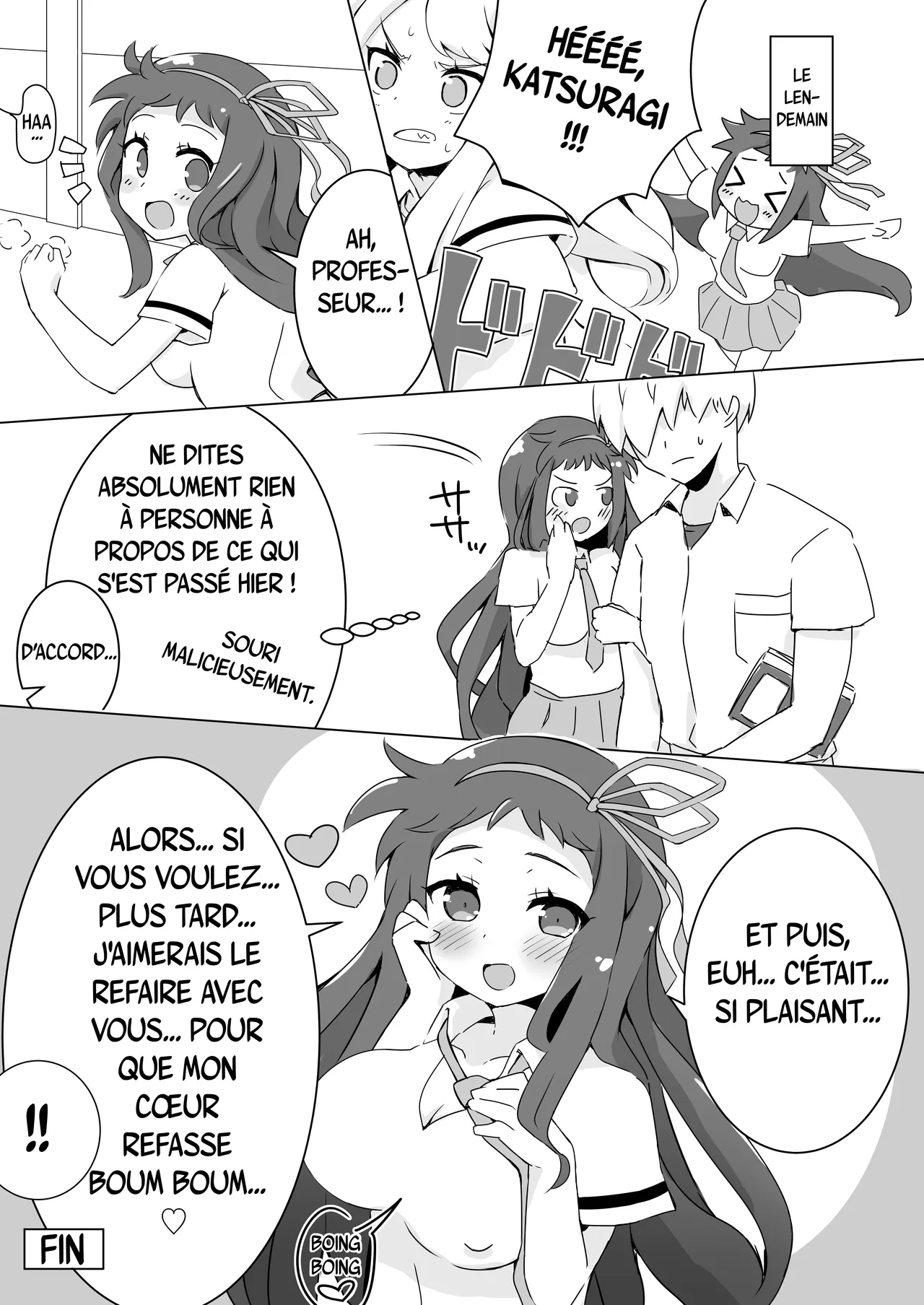 [Katacrico (Kuzukiriko)] Ayame-chan Super Kyun Kyun Daisakusen!! (Shippai) | Ayame et sa super mission du cœur qui fait boum boum !!! (Mission échouée) (Senran Kagura) [french] [Digital] 21eme image