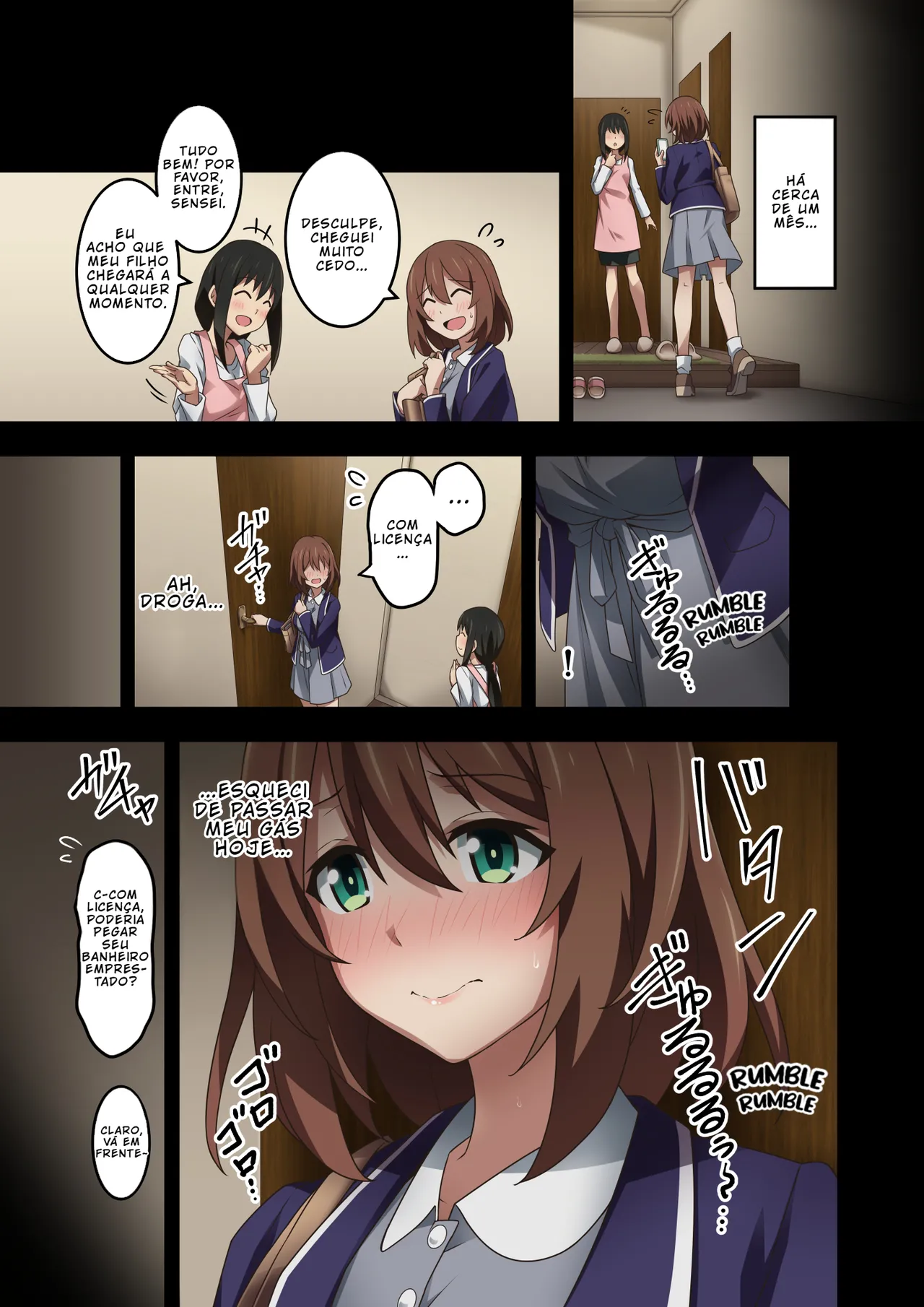 [Kaori no Chikara (Kaze no Koe)] Boku wa Katei Kyoushi no Sensei no Gas Nuki Gakari [Portuguese-BR] [BLACKSUB] 图片编号 14