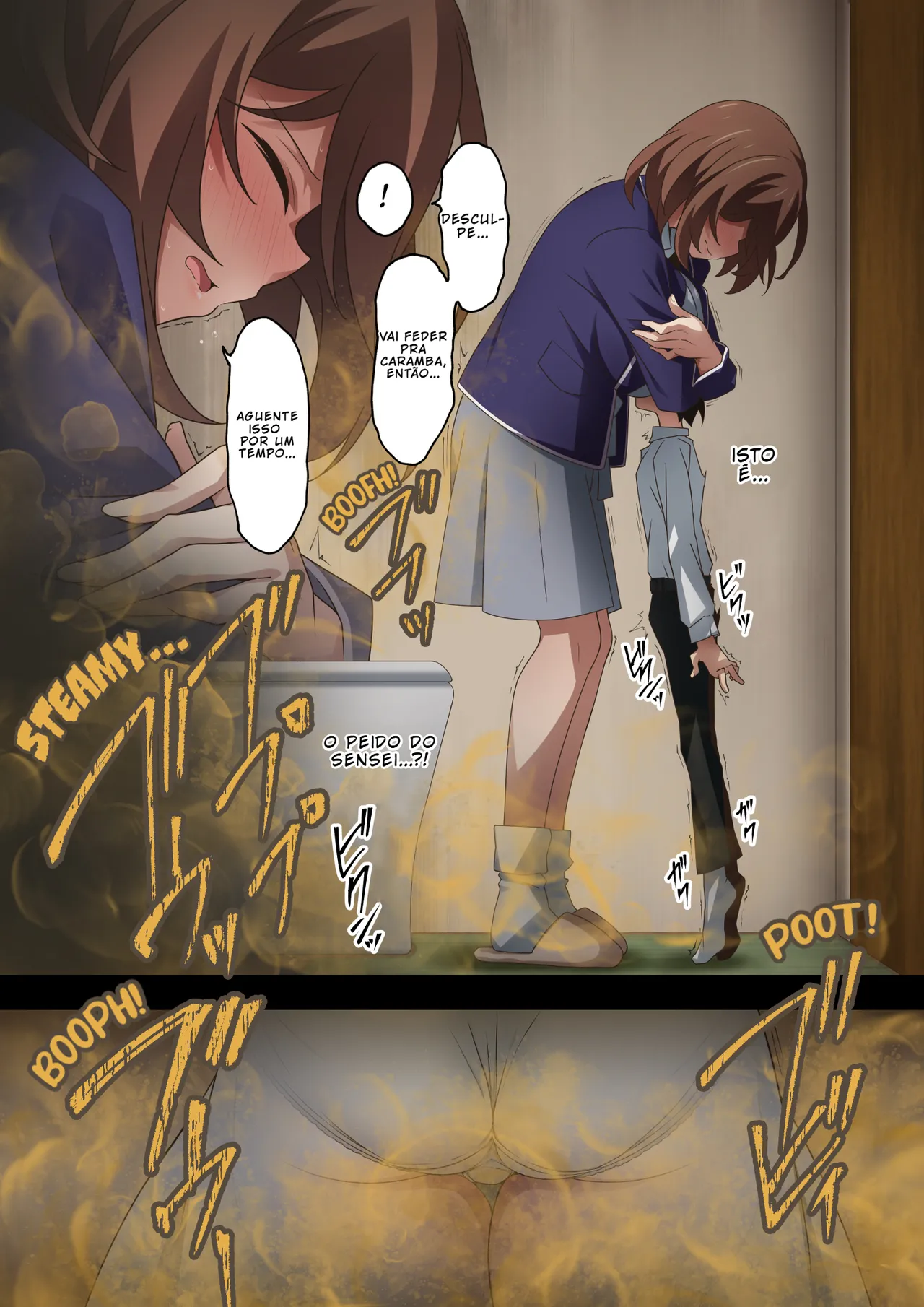 [Kaori no Chikara (Kaze no Koe)] Boku wa Katei Kyoushi no Sensei no Gas Nuki Gakari [Portuguese-BR] [BLACKSUB] 图片编号 20