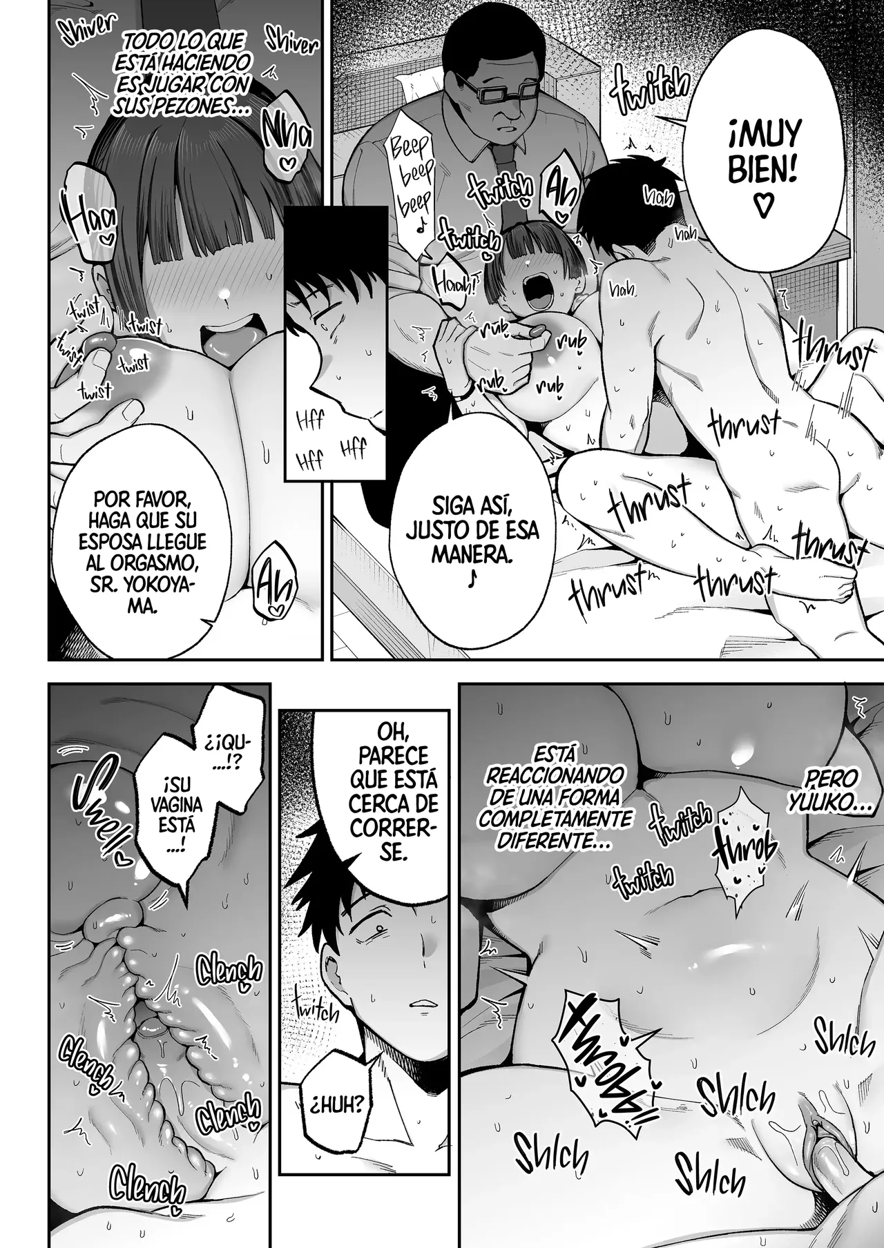 [Golden Bazooka (Gagarin Kichi)] Seimu Chousa wa Totsuzen ni. ~Aisuru Tsuma e no Namahame Chousa~ | Inspección Sexual Sorpresa [Spanish] [MandaloAsiNoma] [Digital] 이미지 번호 15