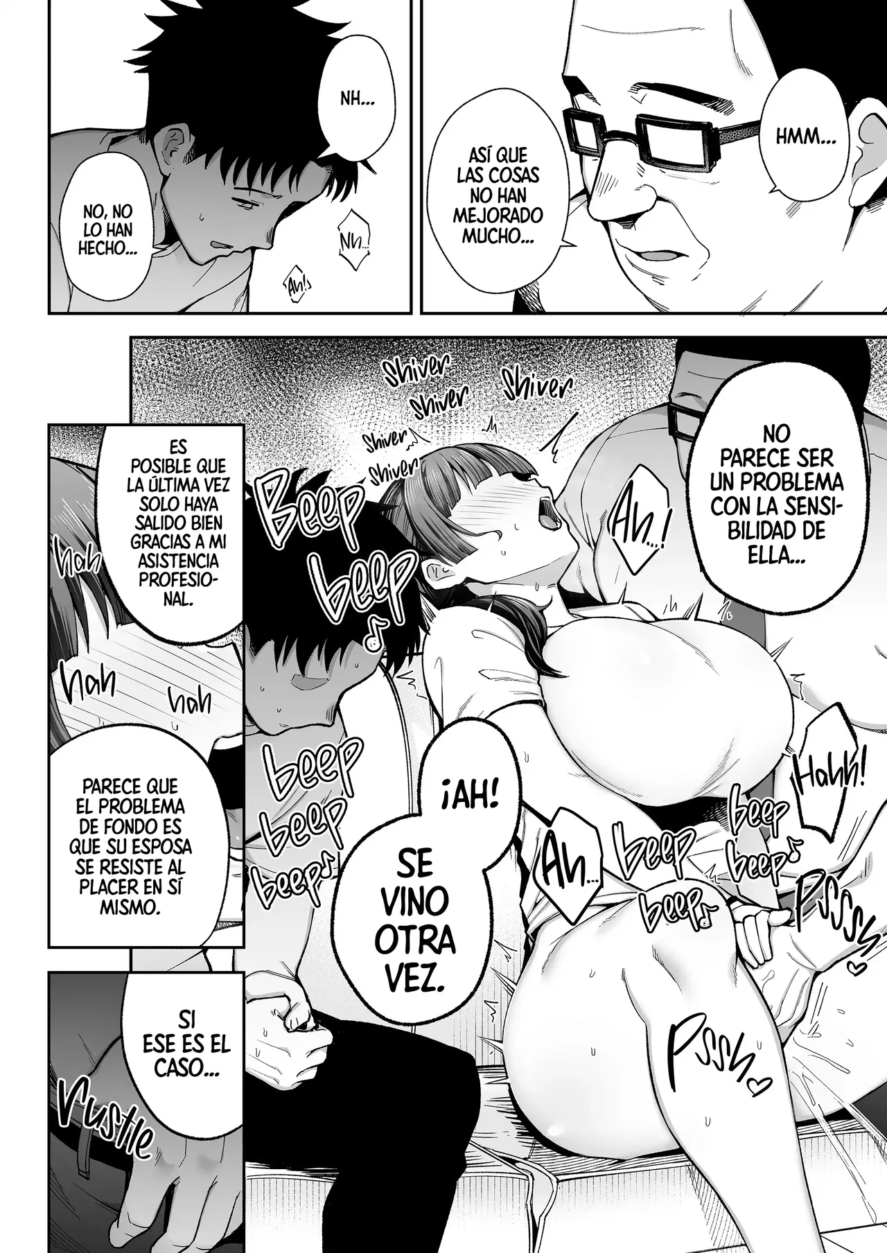 [Golden Bazooka (Gagarin Kichi)] Seimu Chousa wa Totsuzen ni. ~Aisuru Tsuma e no Namahame Chousa~ | Inspección Sexual Sorpresa [Spanish] [MandaloAsiNoma] [Digital] 이미지 번호 19