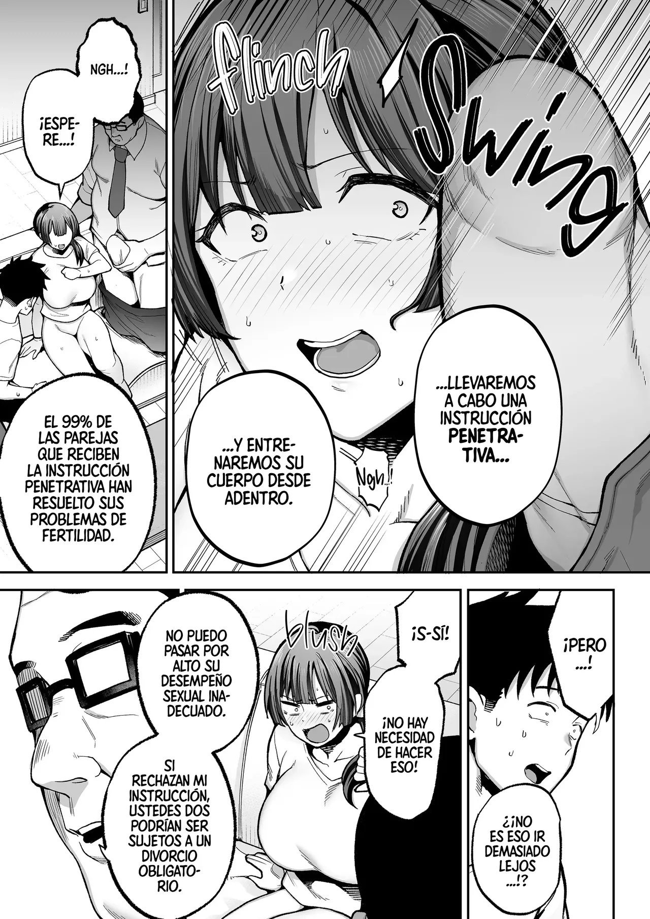 [Golden Bazooka (Gagarin Kichi)] Seimu Chousa wa Totsuzen ni. ~Aisuru Tsuma e no Namahame Chousa~ | Inspección Sexual Sorpresa [Spanish] [MandaloAsiNoma] [Digital] 이미지 번호 20