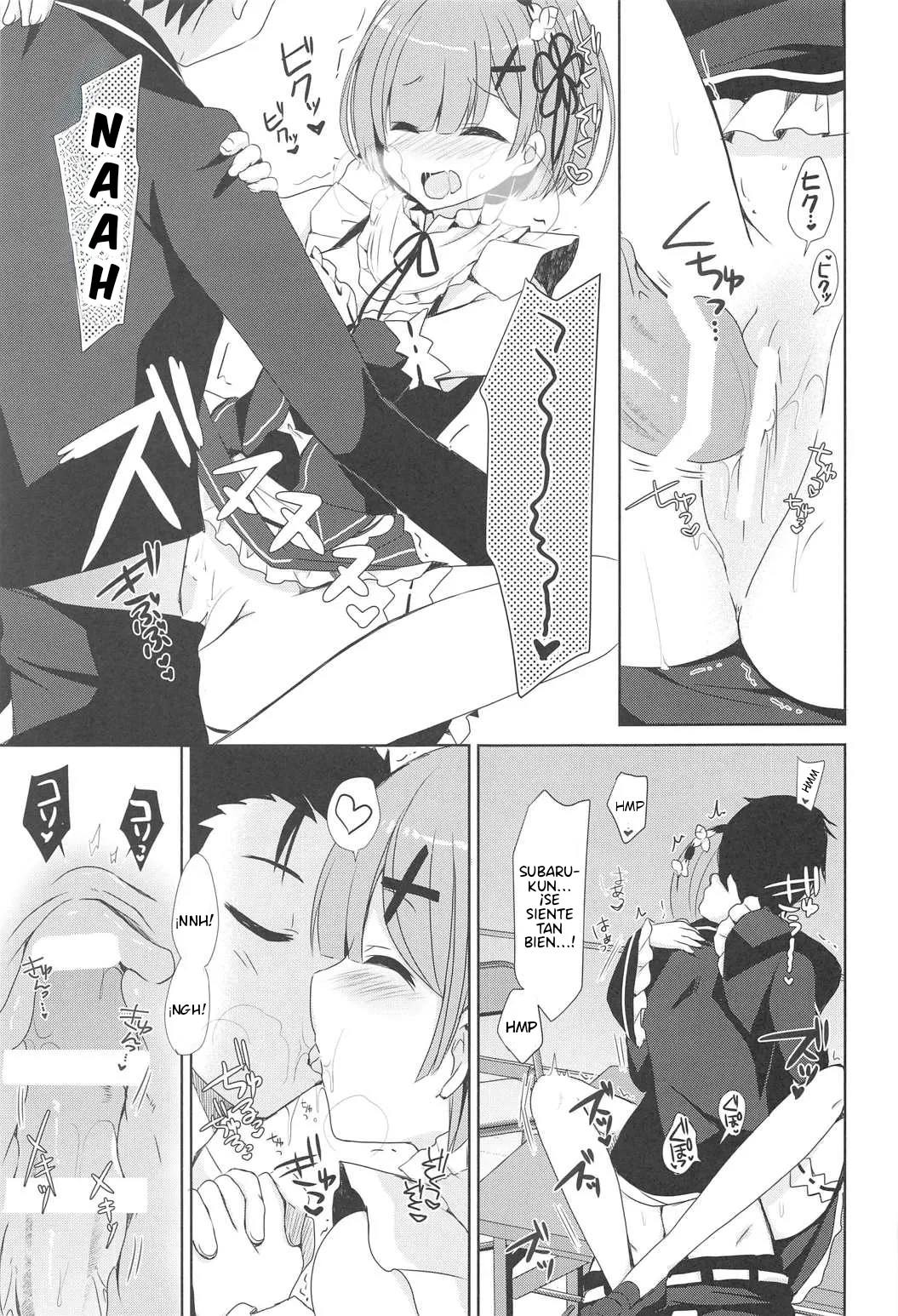 (C91) [moriQ (Mori Airi)] Rem to Naisho na Koto Shimasen ka? (Re:Zero kara Hajimeru Isekai Seikatsu) [Spanish] 图片编号 18