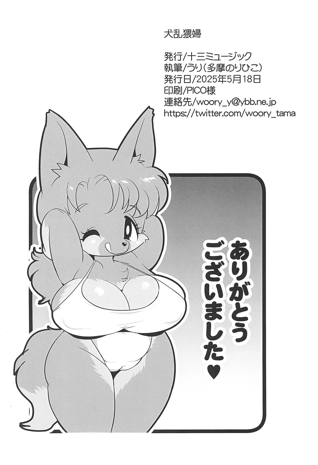 (Kansai Kemoket 10) [Juusou Music (Tama Norihiko)] Inran Waifu 20eme image