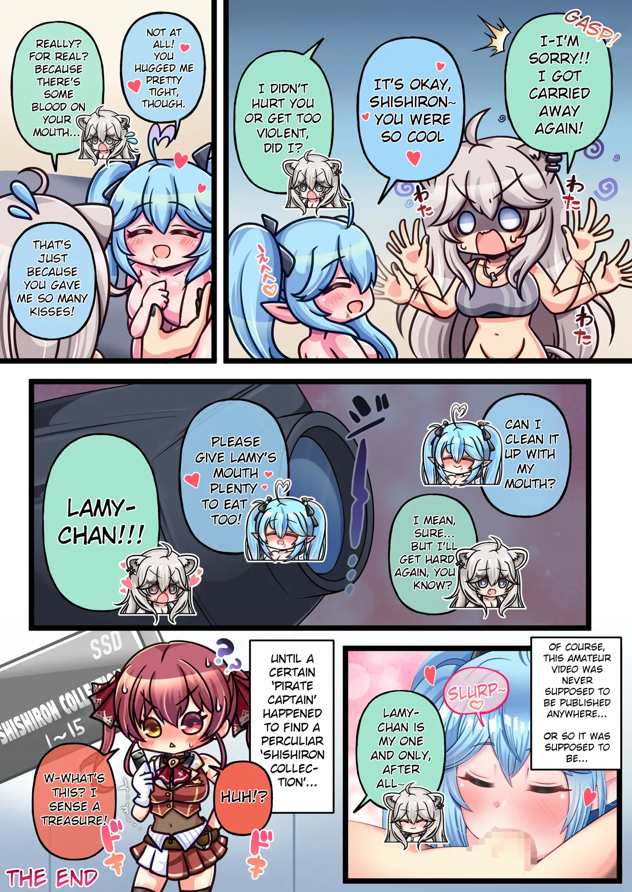 [Minominiya (Minomini)] Futashishi x Lamy  ♥Amateur Edition ♥ (Shishiro Botan, Yukihana Lamy) Bildnummer 16