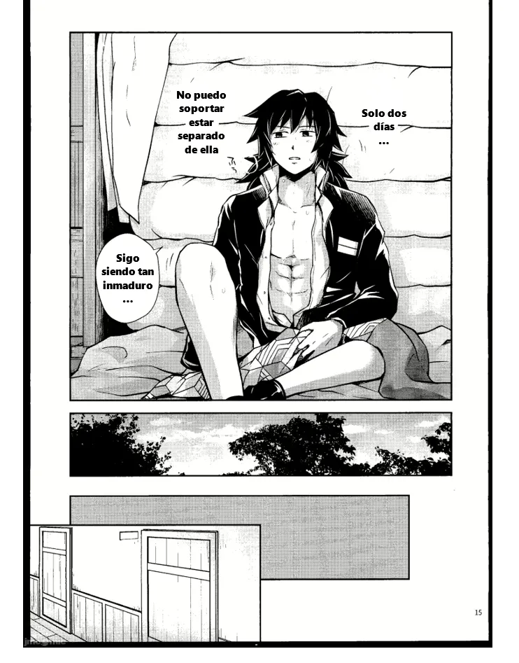 [MAGUTAIMU (Io)] Aigi Gensô | Historias Sensuales de Juegos de Amor. [Spanish] 图片编号 12