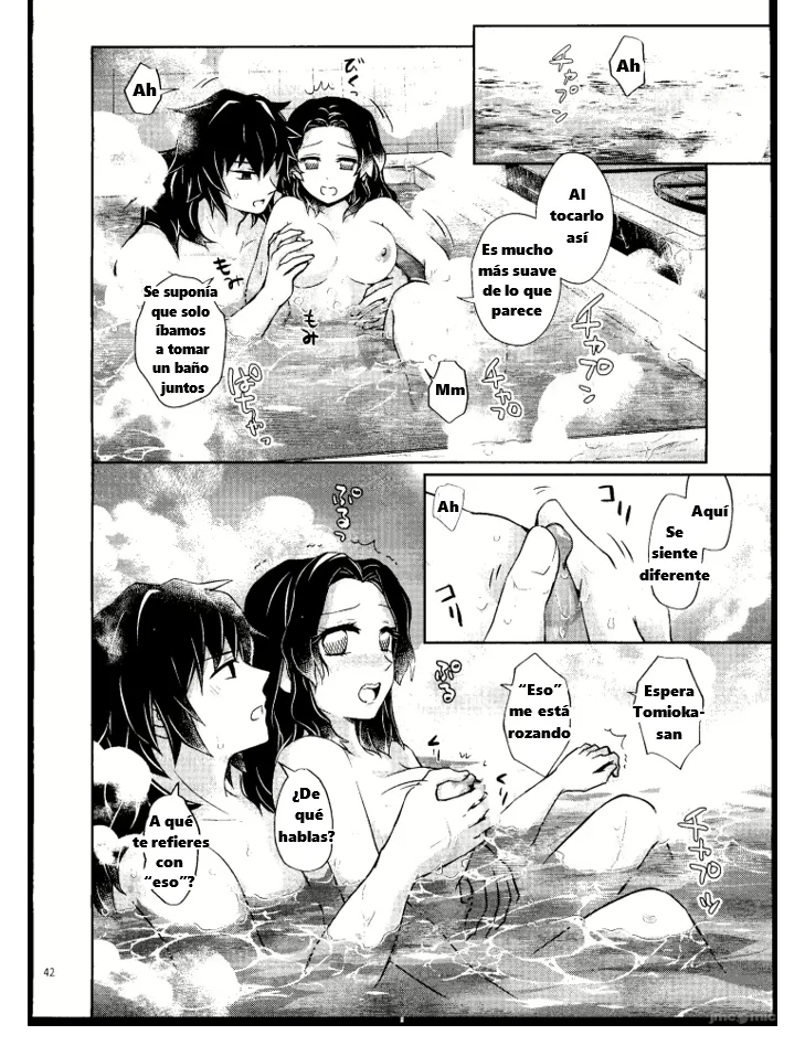 [MAGUTAIMU (Io)] Aigi Gensô | Historias Sensuales de Juegos de Amor. [Spanish] 图片编号 32