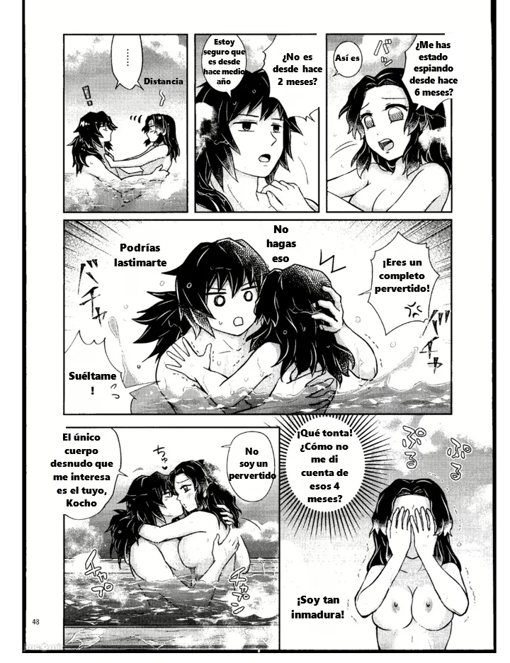 [MAGUTAIMU (Io)] Aigi Gensô | Historias Sensuales de Juegos de Amor. [Spanish] 图片编号 38