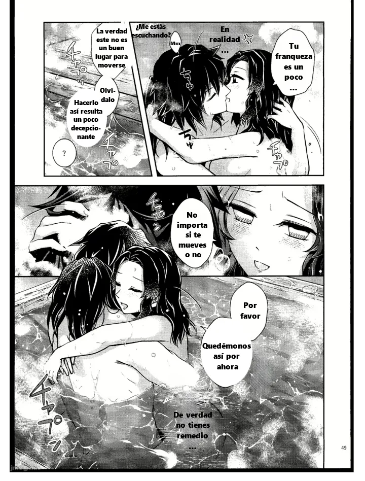 [MAGUTAIMU (Io)] Aigi Gensô | Historias Sensuales de Juegos de Amor. [Spanish] 图片编号 39