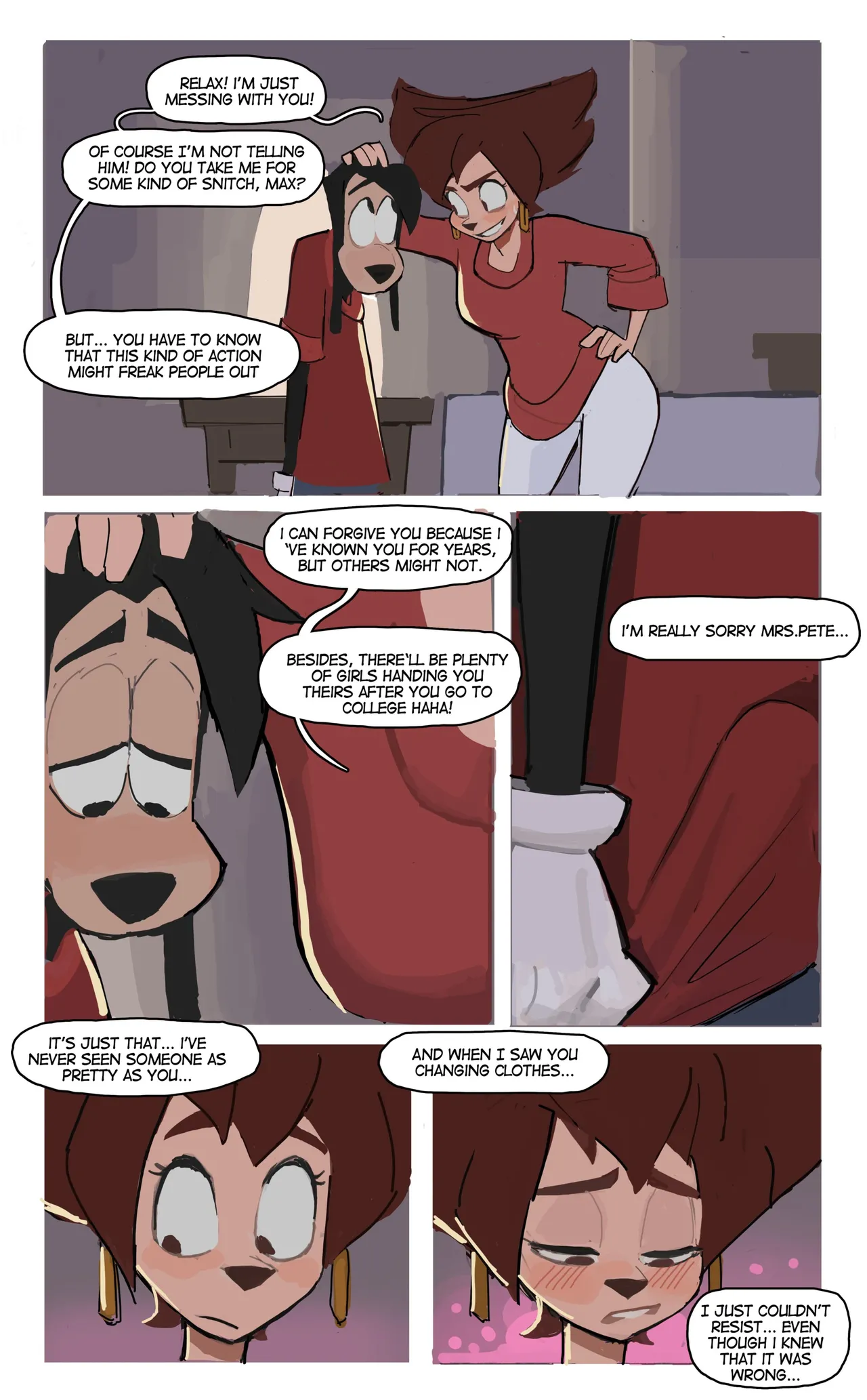 [Amugea] Peg x Max (Goof Troop) (Ongoing) imagen número 3