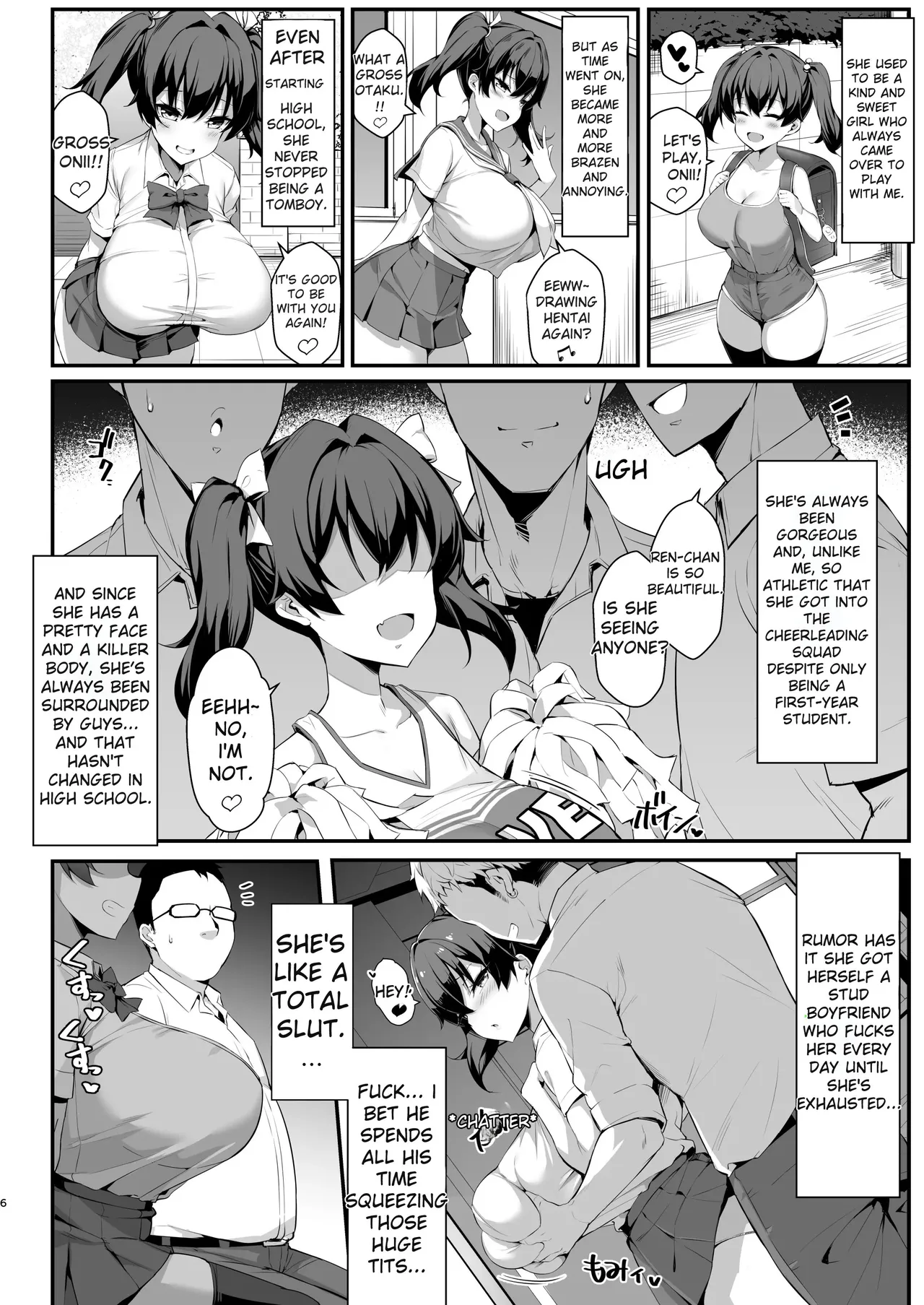 [Yawaraka Taiyou (Shake)] Mesugaki Kouhai Sasoi Uke Hon | A Book about a kouhai brat who invites you to have sex [English] [Decensored] [Digital] image number 6
