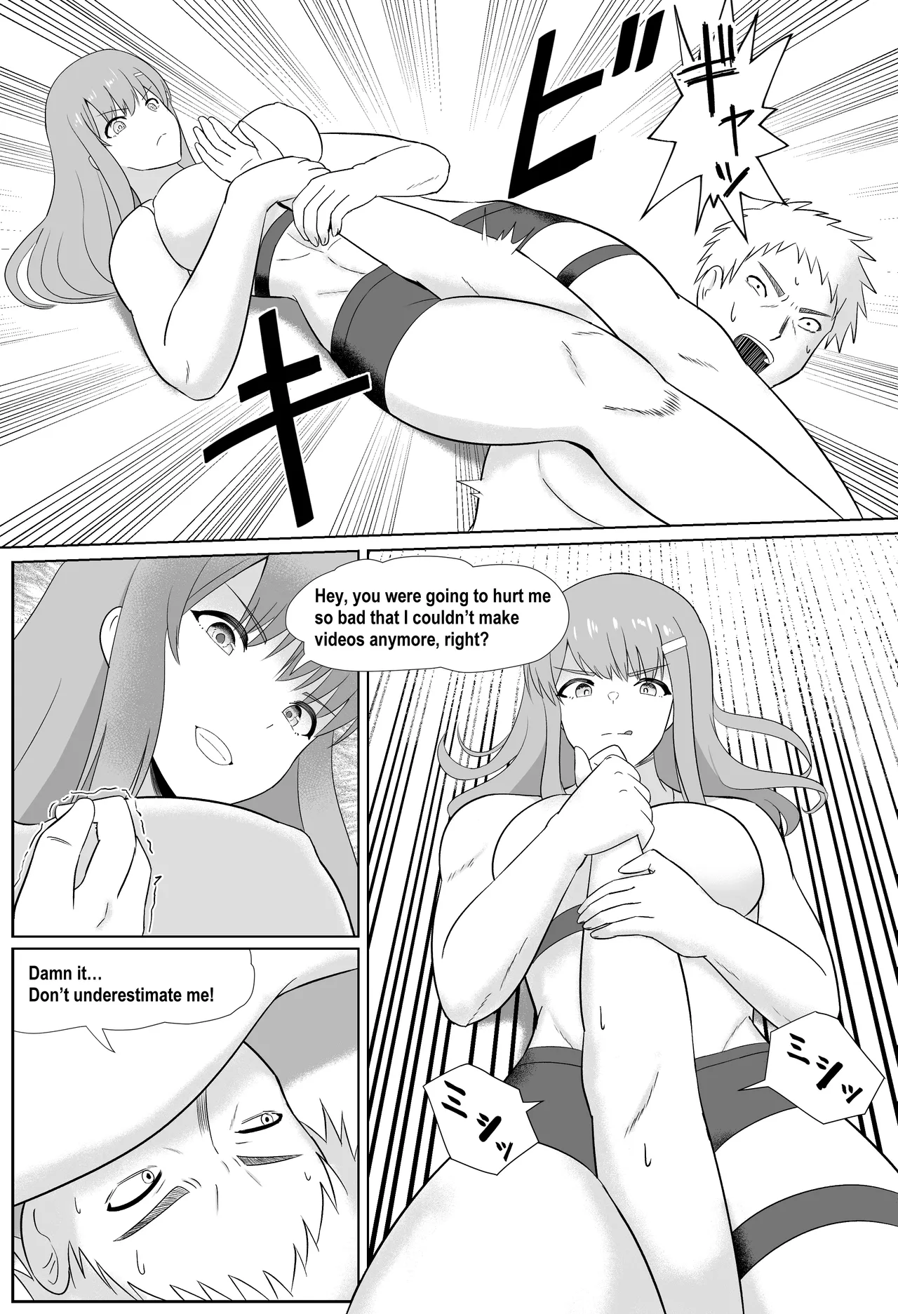 [The Nation of Head Scissors (Vaioovu)]  Taiman! -Madoka-chan ni Maketakunai- |  Taiman! I Can't Let Madoka Beat Me! [English] 图片编号 14