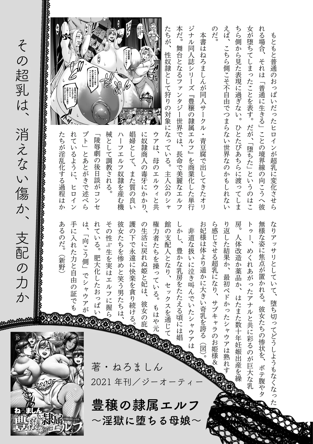 [夜話.zip] 〈エロマンガの読み方〉がわかる本 04 特集 爆乳&超乳 51eme image