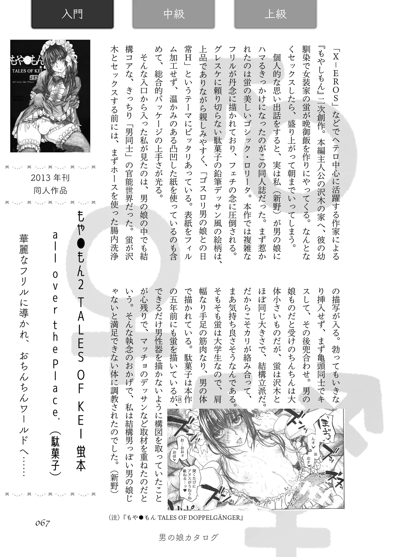 [夜話.zip] 〈エロマンガの読み方〉がわかる本 05 特集 男の娘 image number 69