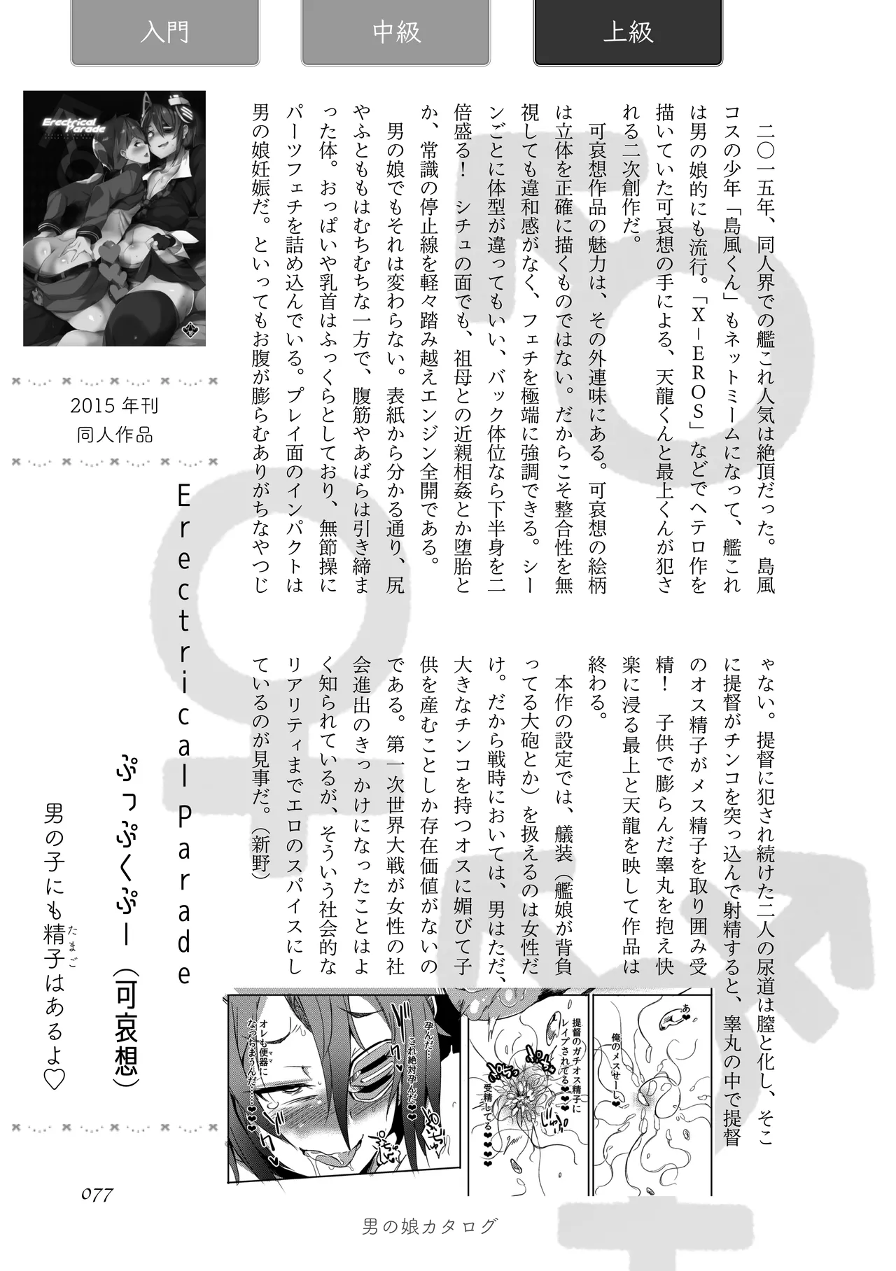 [夜話.zip] 〈エロマンガの読み方〉がわかる本 05 特集 男の娘 image number 79