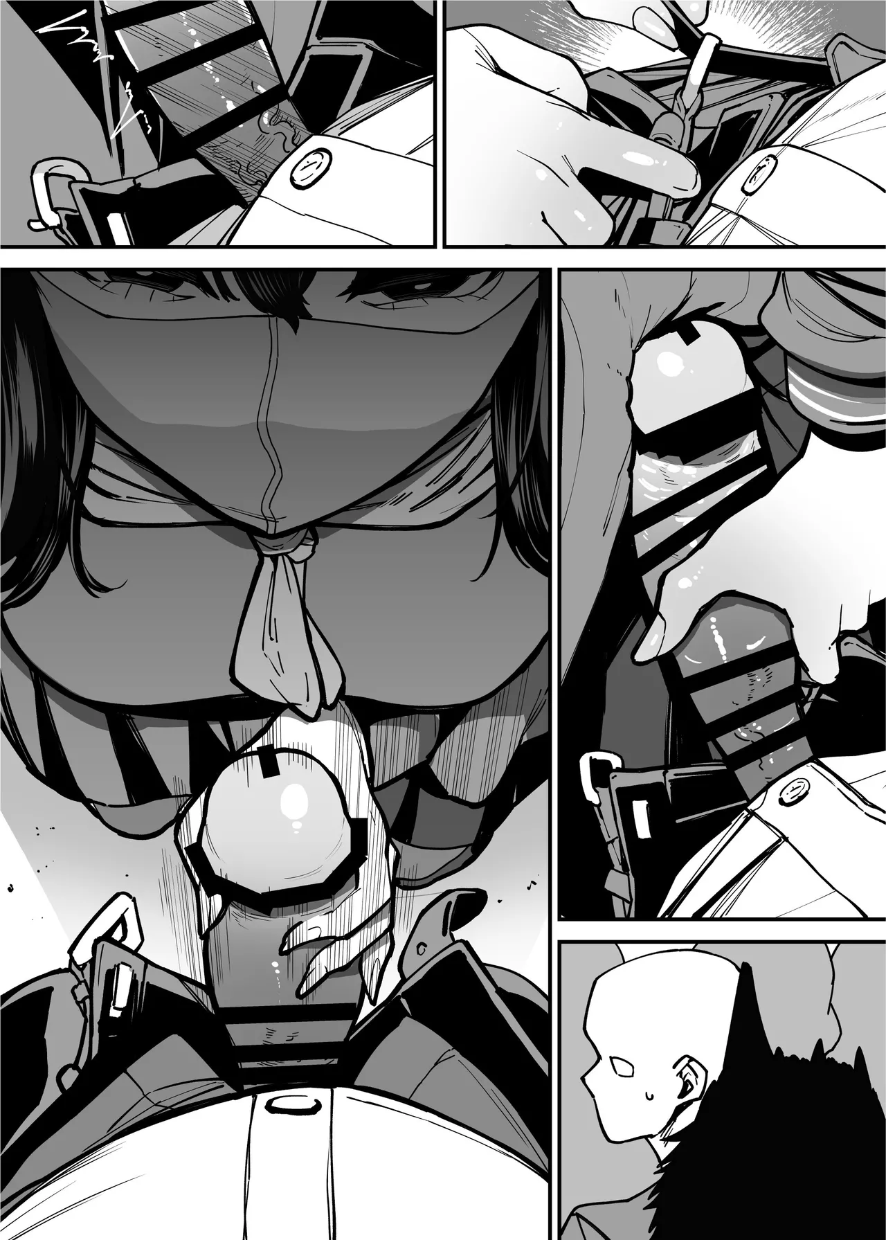 [Takashima] Maiasa Tsuukin Densha de Chijo ni Nerawareteimasu. | 每天早上都在通勤電車被癡女盯上 [Chinese] [ペンギン堂] image number 36