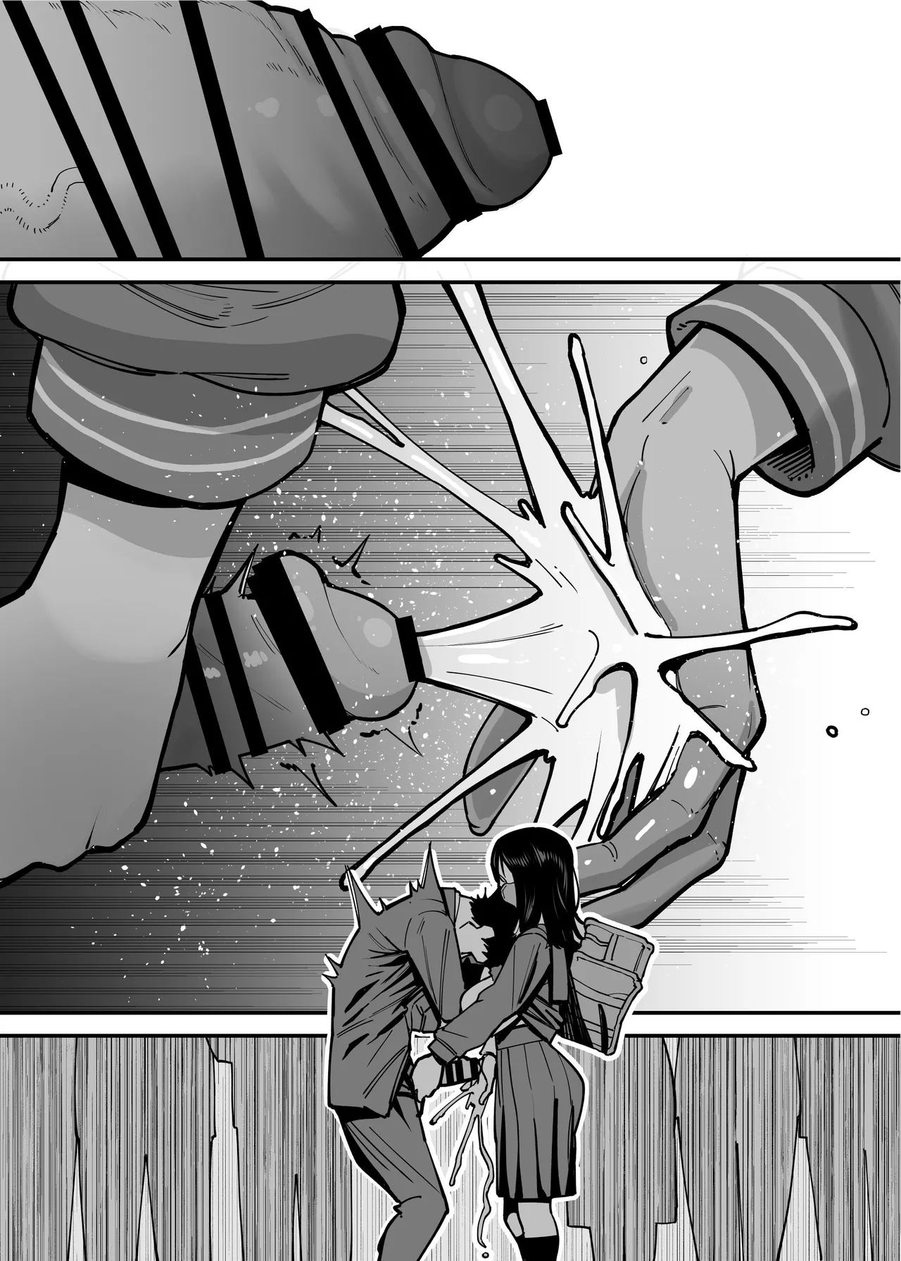 [Takashima] Maiasa Tsuukin Densha de Chijo ni Nerawareteimasu. | 每天早上都在通勤電車被癡女盯上 [Chinese] [ペンギン堂] image number 39