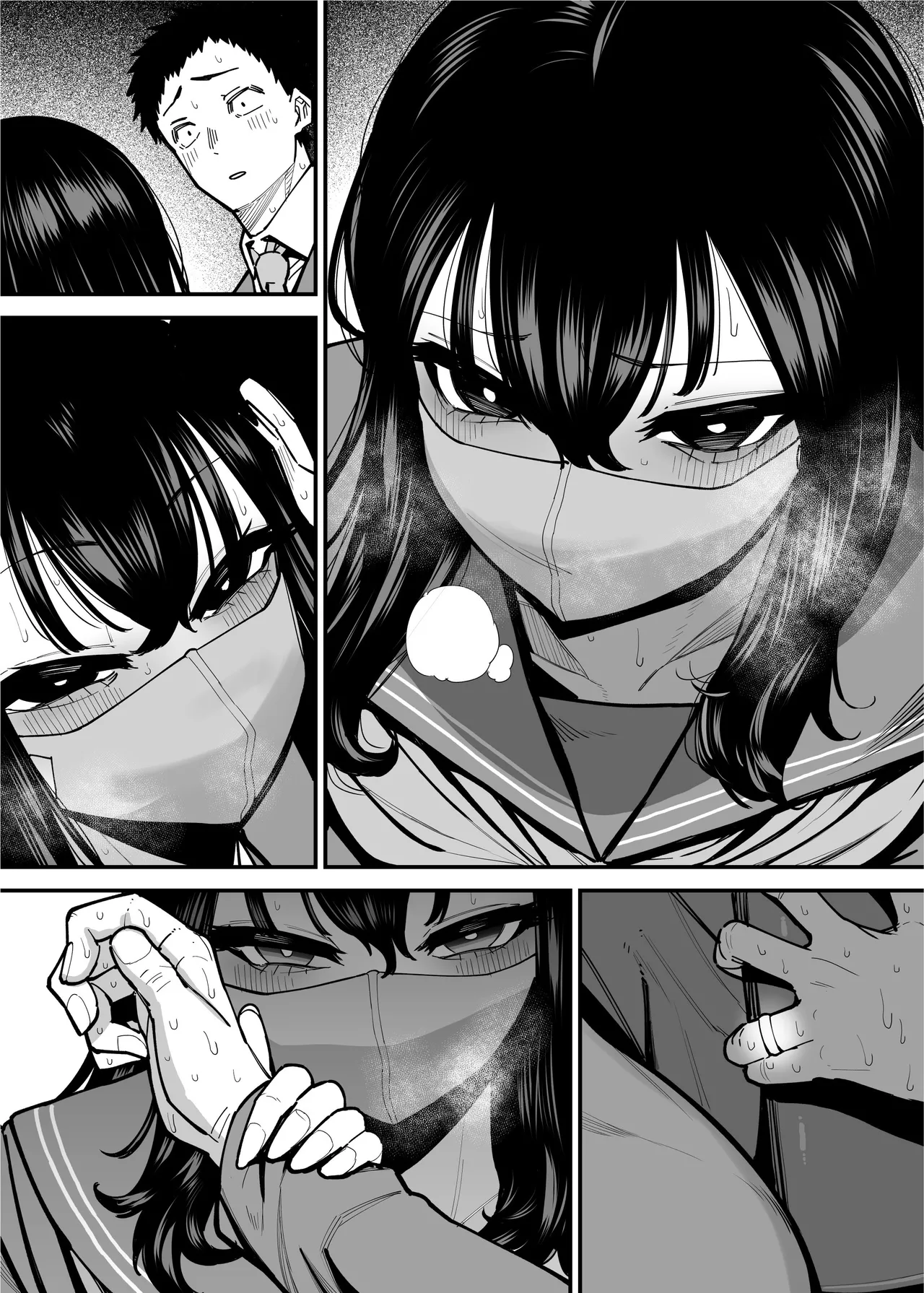 [Takashima] Maiasa Tsuukin Densha de Chijo ni Nerawareteimasu. | 每天早上都在通勤電車被癡女盯上 [Chinese] [ペンギン堂] image number 46