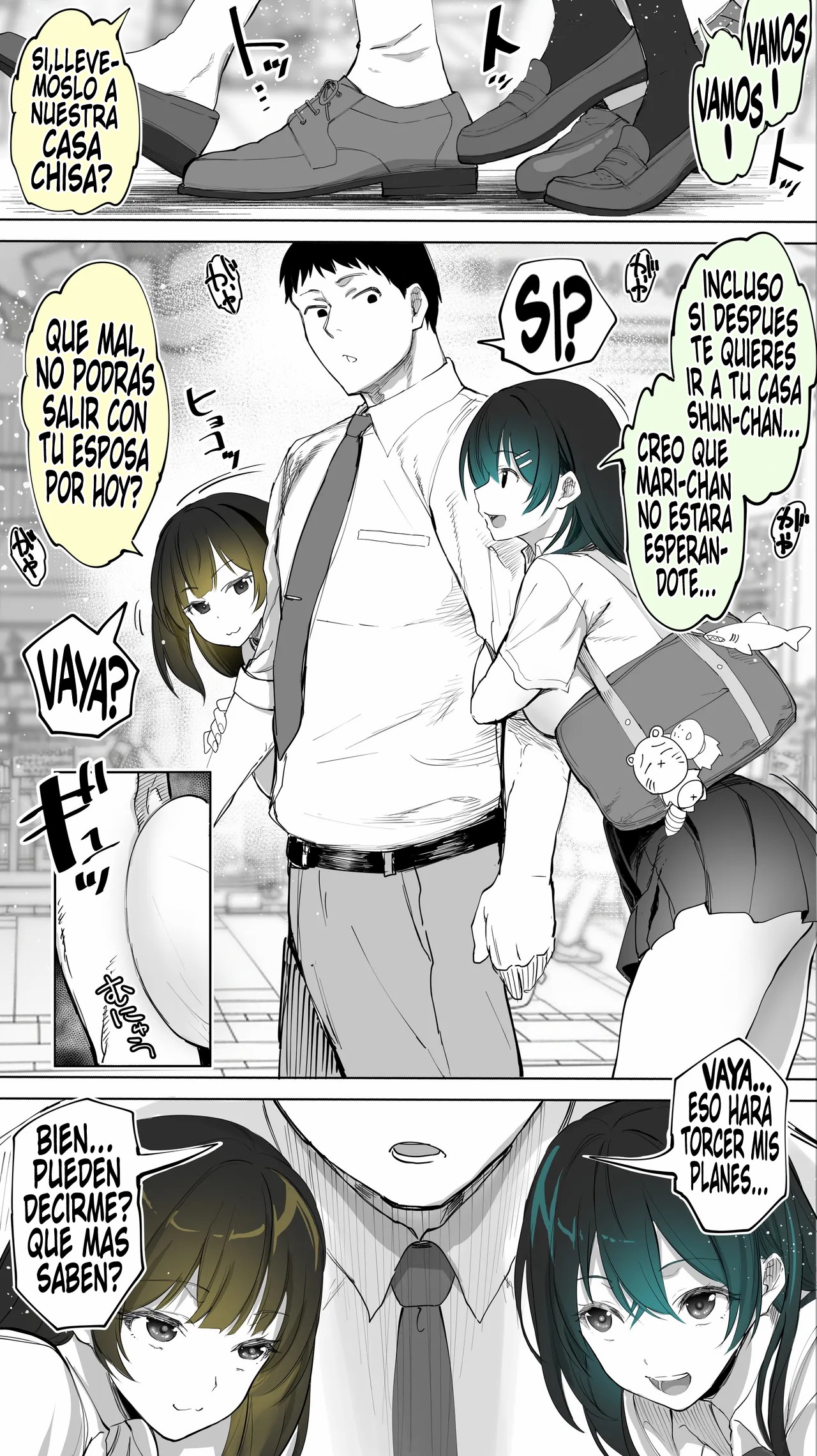 [STUDIO HUAN (Raidon)] Jimoto no Hame Tomo. ''Kinjo no Niransei Futago C, U'' Mumou-ban｜Mis Amigas Íntimas de mi Ciudad Natal. [Las Gemelas Traviesas del Vecindario] Versión sin vello [Spanish] [Germany united] numero di immagine  8