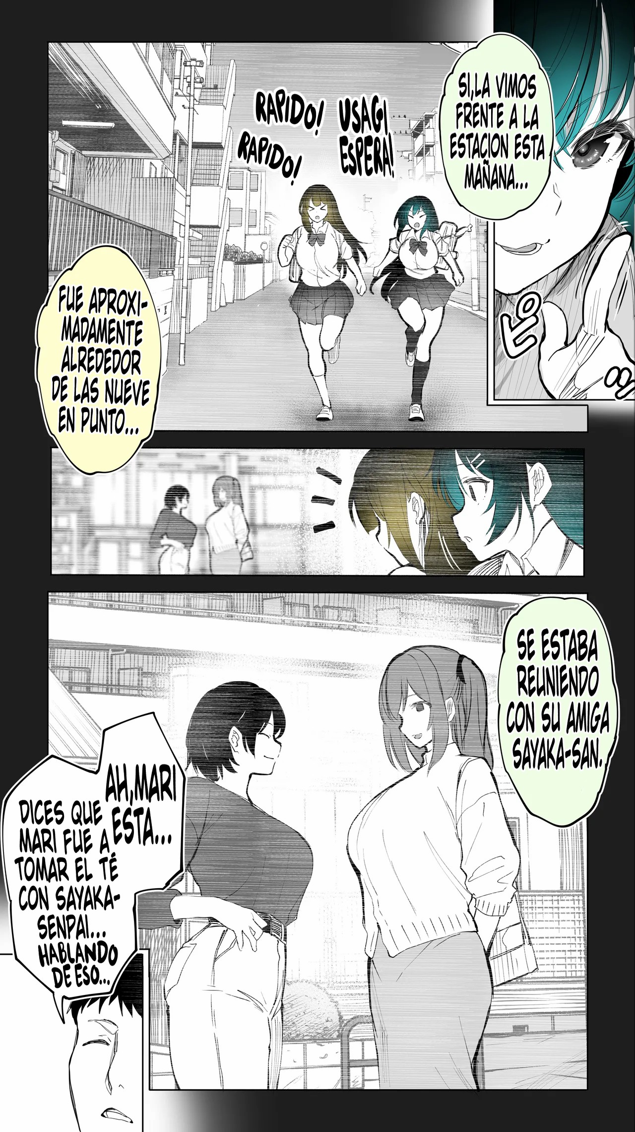 [STUDIO HUAN (Raidon)] Jimoto no Hame Tomo. ''Kinjo no Niransei Futago C, U'' Mumou-ban｜Mis Amigas Íntimas de mi Ciudad Natal. [Las Gemelas Traviesas del Vecindario] Versión sin vello [Spanish] [Germany united] numero di immagine  9