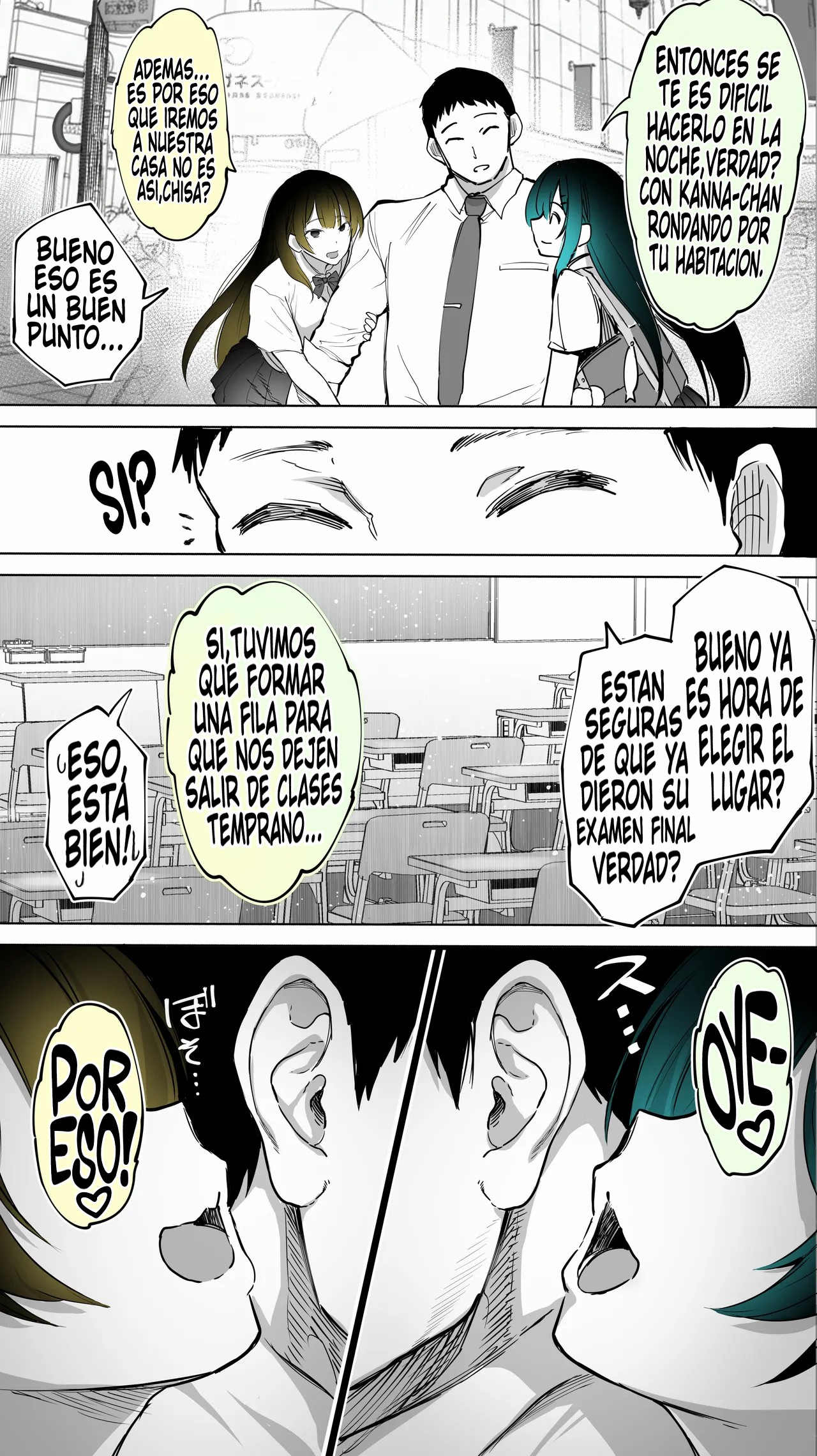 [STUDIO HUAN (Raidon)] Jimoto no Hame Tomo. ''Kinjo no Niransei Futago C, U'' Mumou-ban｜Mis Amigas Íntimas de mi Ciudad Natal. [Las Gemelas Traviesas del Vecindario] Versión sin vello [Spanish] [Germany united] numero di immagine  10