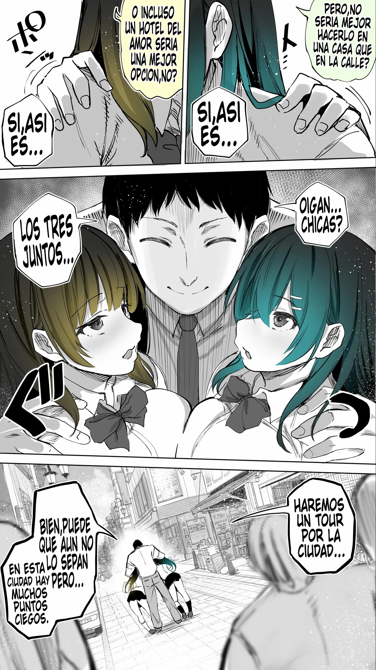 [STUDIO HUAN (Raidon)] Jimoto no Hame Tomo. ''Kinjo no Niransei Futago C, U'' Mumou-ban｜Mis Amigas Íntimas de mi Ciudad Natal. [Las Gemelas Traviesas del Vecindario] Versión sin vello [Spanish] [Germany united] numero di immagine  12