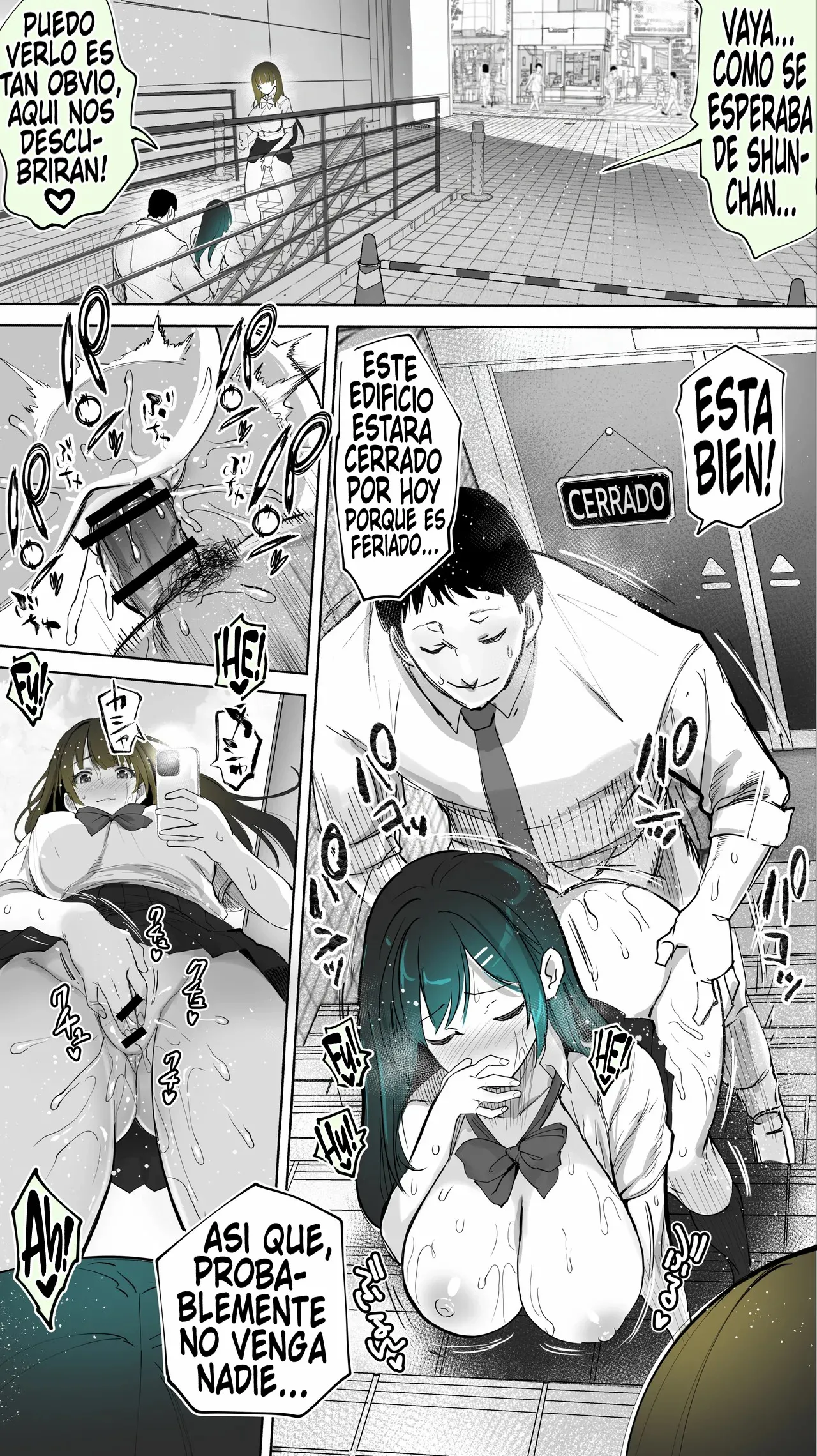 [STUDIO HUAN (Raidon)] Jimoto no Hame Tomo. ''Kinjo no Niransei Futago C, U'' Mumou-ban｜Mis Amigas Íntimas de mi Ciudad Natal. [Las Gemelas Traviesas del Vecindario] Versión sin vello [Spanish] [Germany united] numero di immagine  34