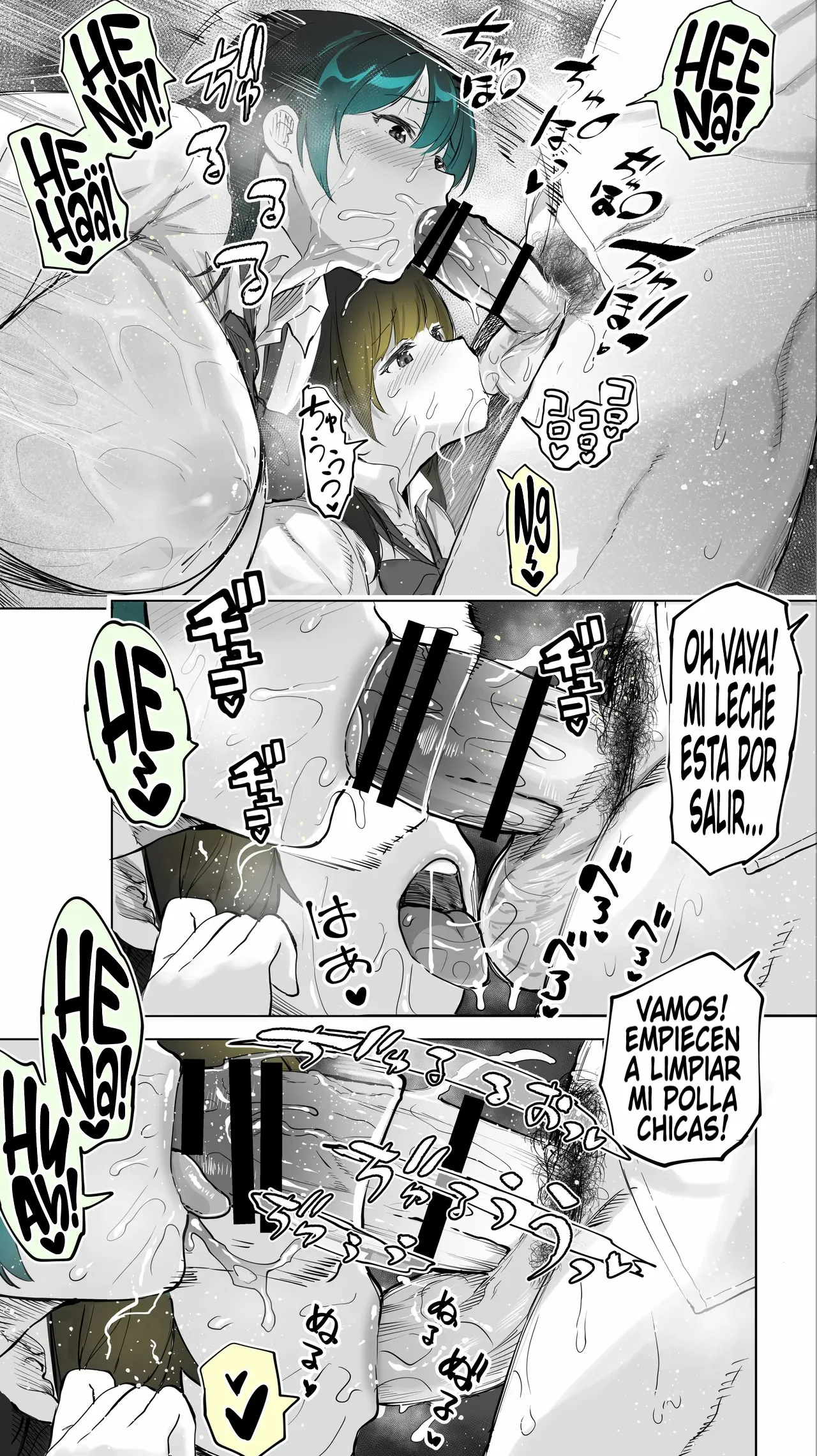 [STUDIO HUAN (Raidon)] Jimoto no Hame Tomo. ''Kinjo no Niransei Futago C, U'' Mumou-ban｜Mis Amigas Íntimas de mi Ciudad Natal. [Las Gemelas Traviesas del Vecindario] Versión sin vello [Spanish] [Germany united] numero di immagine  41