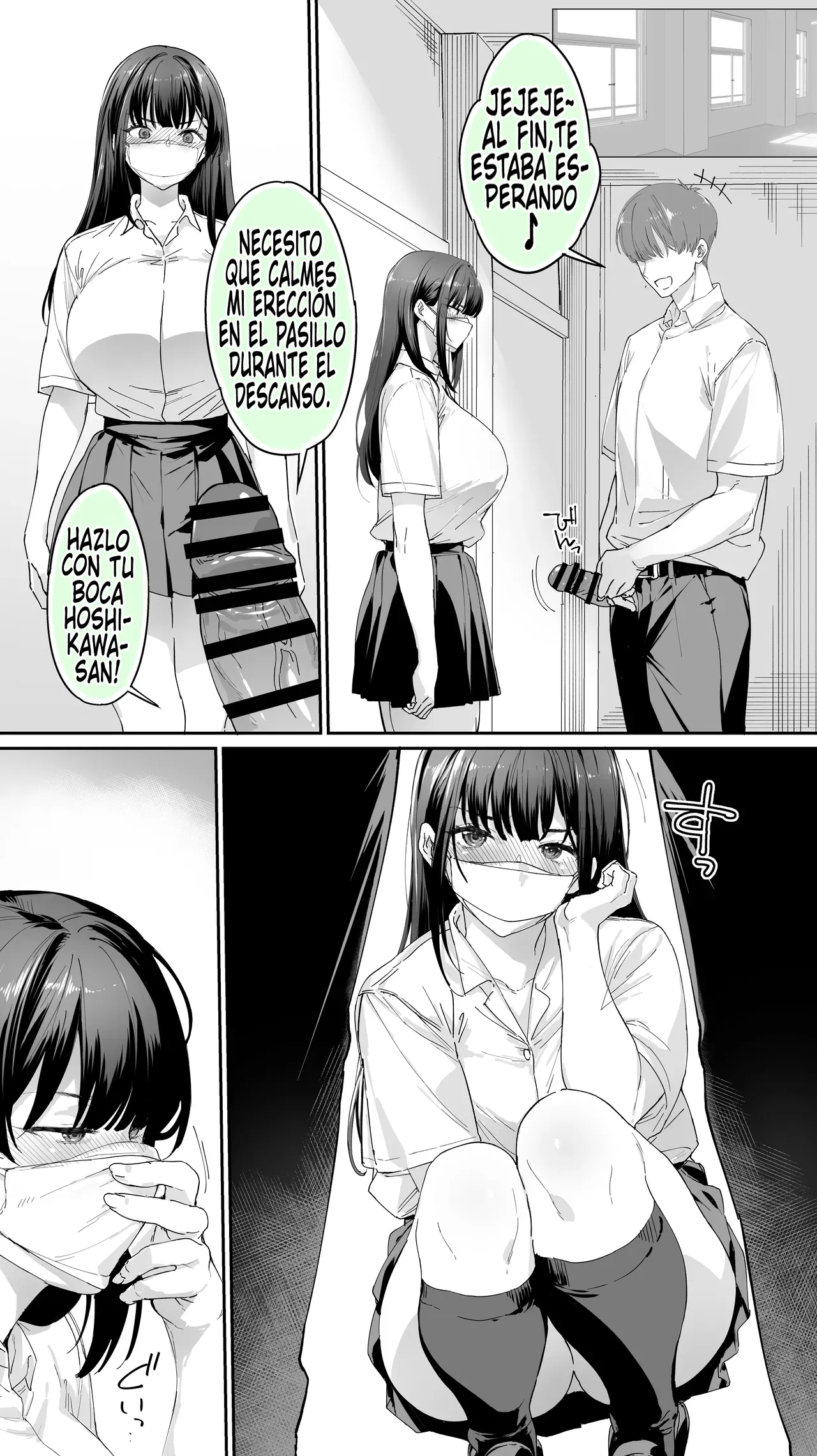 [STUDIO HUAN (Raidon)] Okoranaide Hoshikawa-san 3｜No te enojes Hoshikawa-san! 3 [Spanish] [Germany united] Bildnummer 11