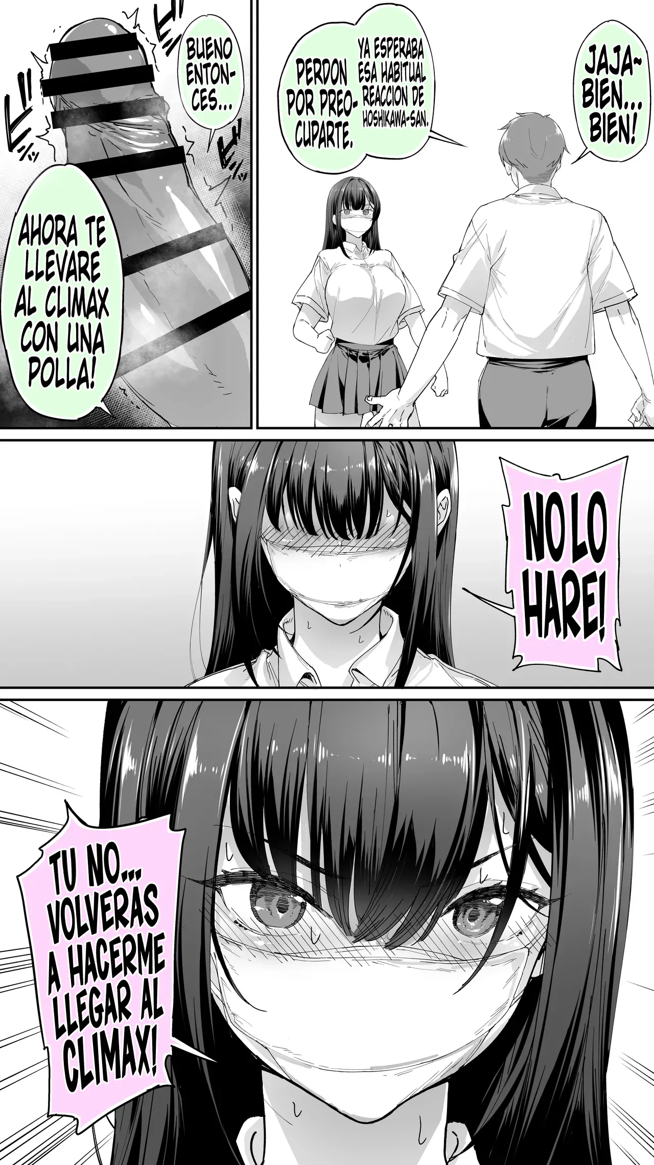 [STUDIO HUAN (Raidon)] Okoranaide Hoshikawa-san 3｜No te enojes Hoshikawa-san! 3 [Spanish] [Germany united] Bildnummer 35