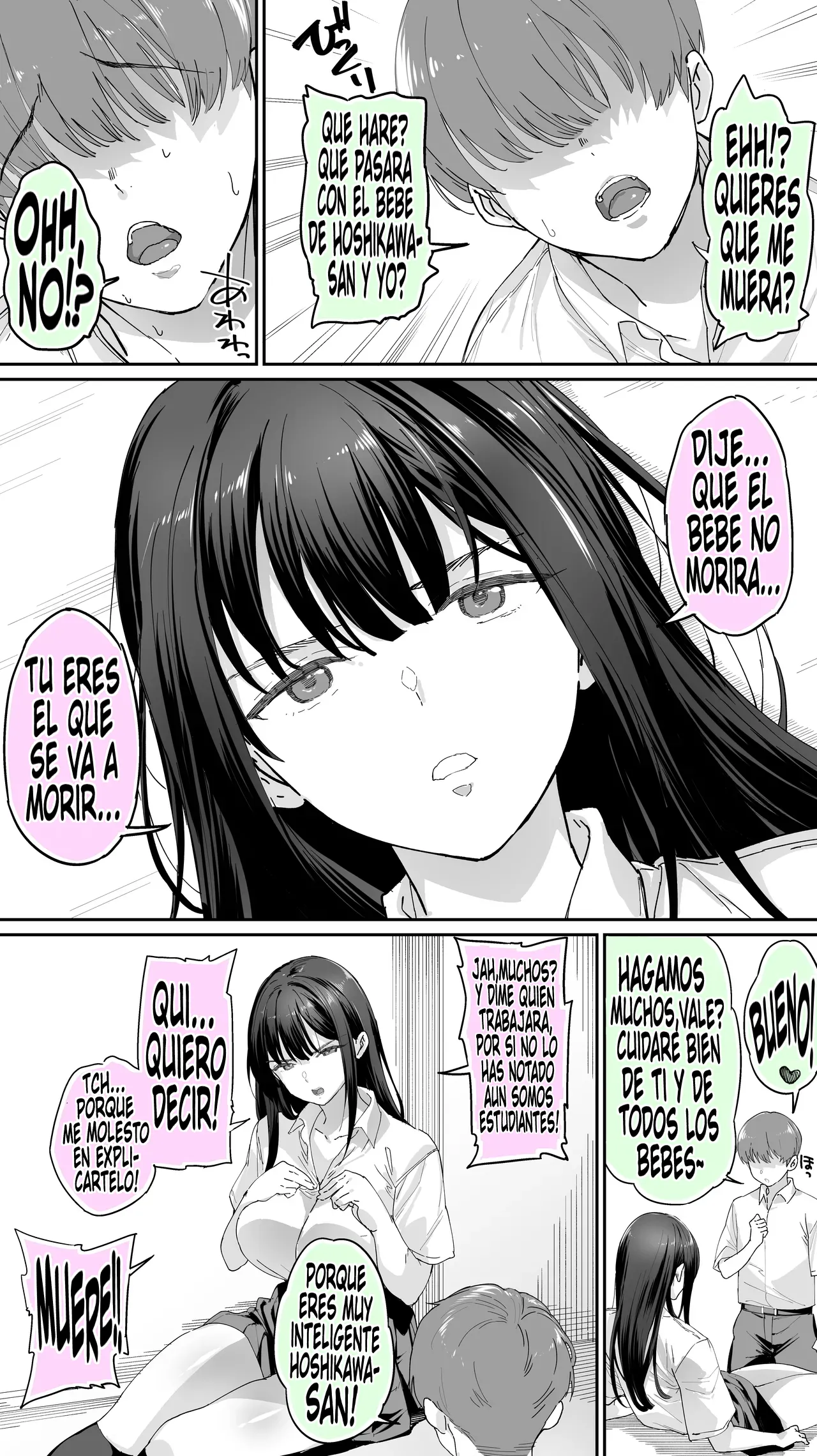 [STUDIO HUAN (Raidon)] Okoranaide Hoshikawa-san 3｜No te enojes Hoshikawa-san! 3 [Spanish] [Germany united] Bildnummer 49