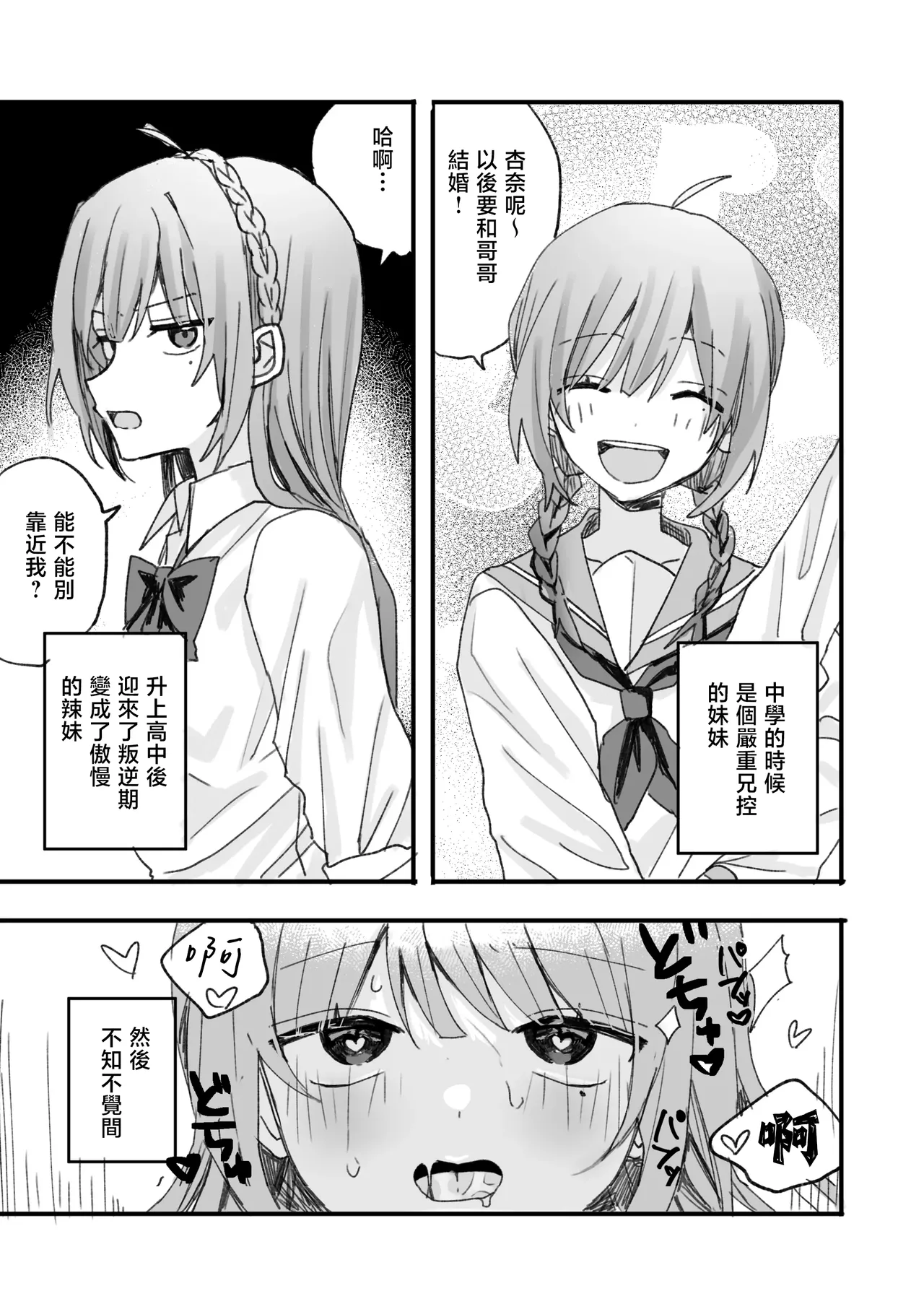 [Rinriya-san (Yamada Rinri)] Imouto ni Nakanaori Saimin Kaketara Onaho ni Natte Shimatta [Chinese] 2eme image