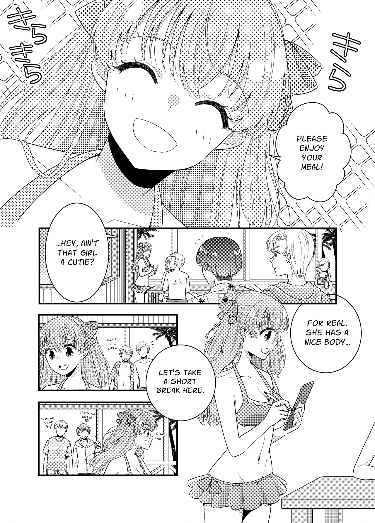 [P&I (Baapi)] Umi no Ie ni wa Kiken ga Ippai Class no Ano Ko no Oppai Porori | The Beach Hut Has Many Dangers ~Breast Exposure Story~ [English] [Cunny Garden] numero di immagine  9