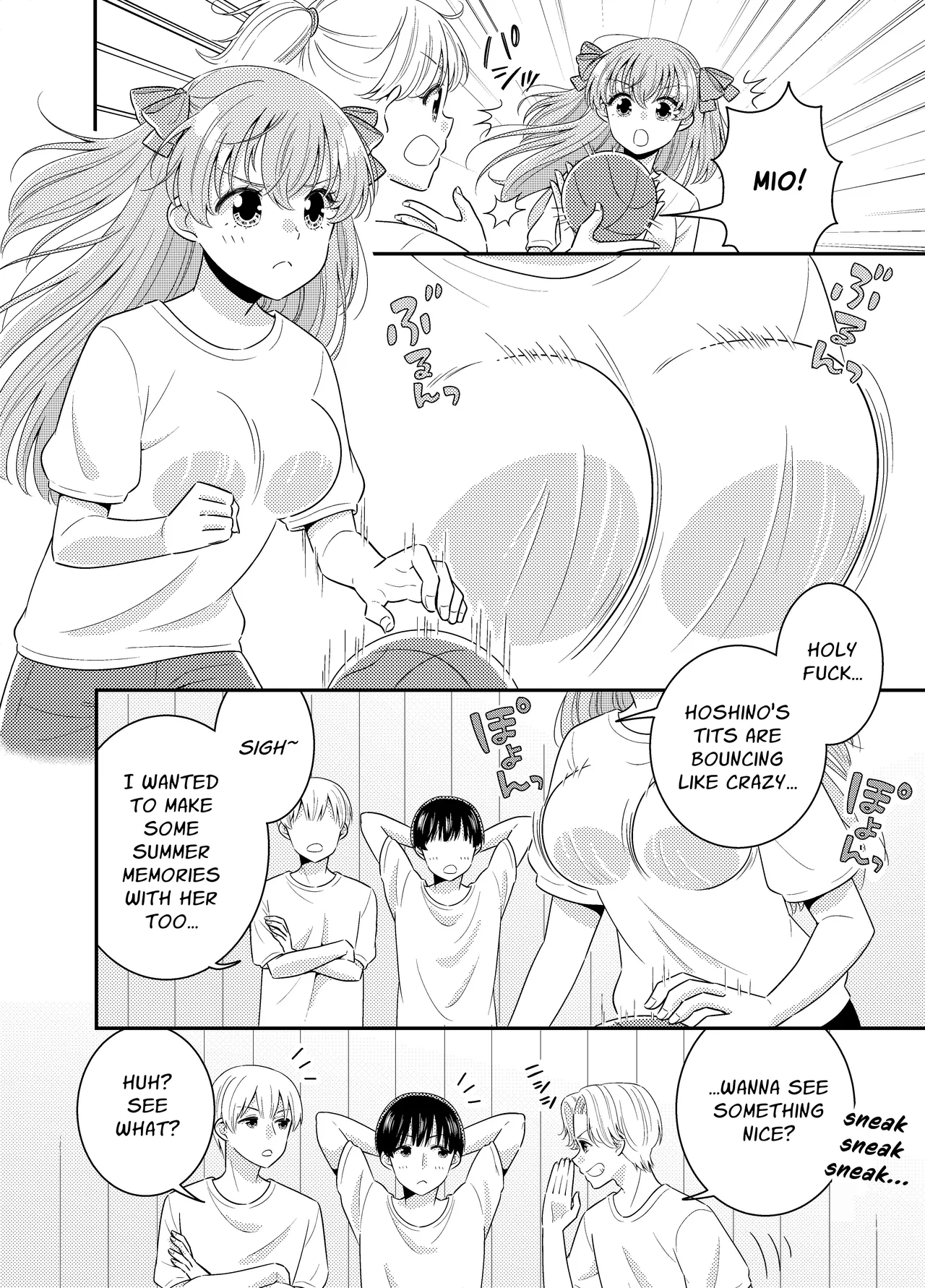 [P&I (Baapi)] Umi no Ie ni wa Kiken ga Ippai Class no Ano Ko no Oppai Porori | The Beach Hut Has Many Dangers ~Breast Exposure Story~ [English] [Cunny Garden] numero di immagine  25