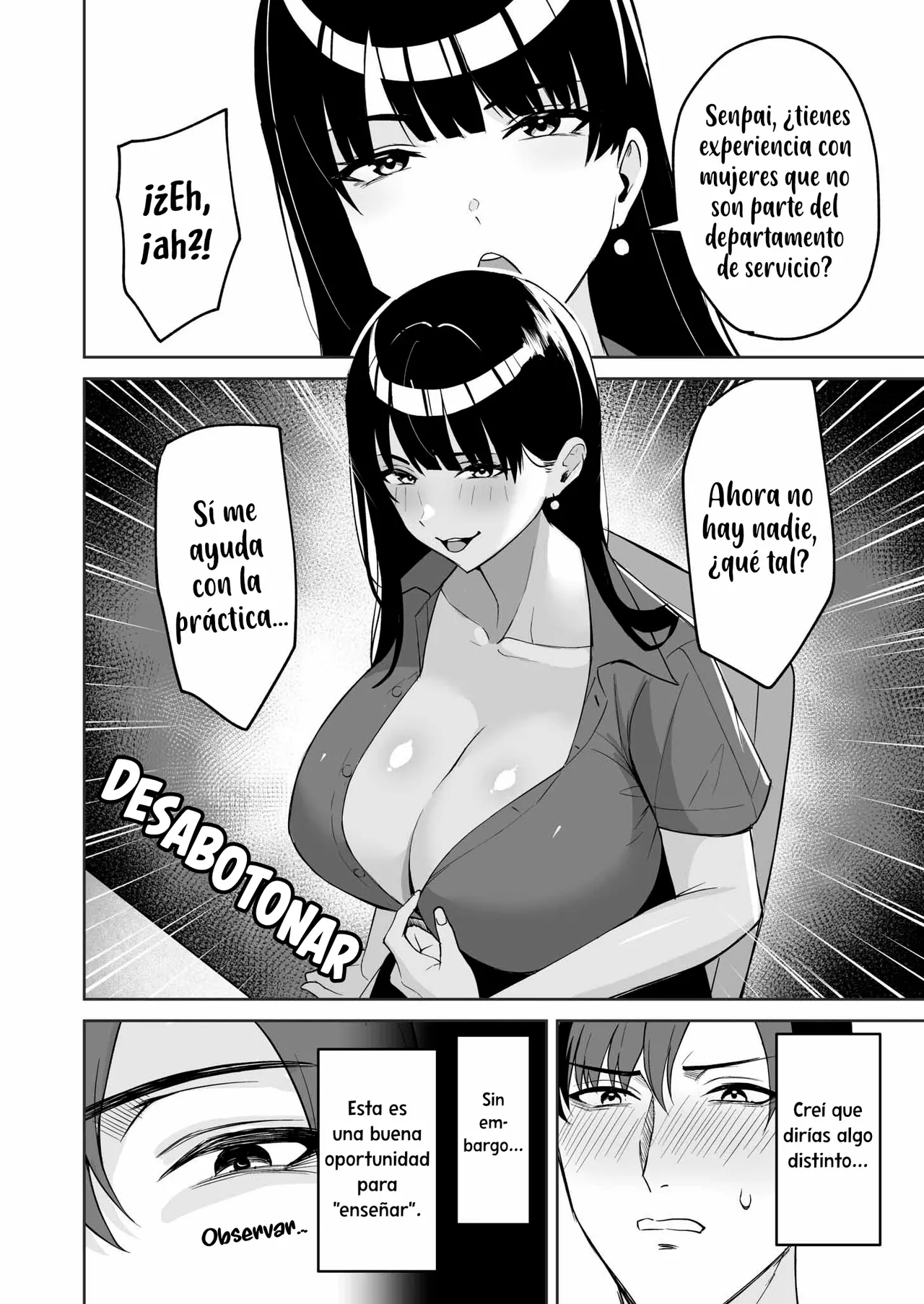 [C-kyuu] Gohoubi wa Karada de. 〜Ero-sugi Fukuri Kousei wa Seishori-ka no Oshigoto〜（5)｜El trabajo del departamento de servicio 〜tiene beneficios demasiado eróticos〜（5）[Spanish] [Kotori] imagen número 10