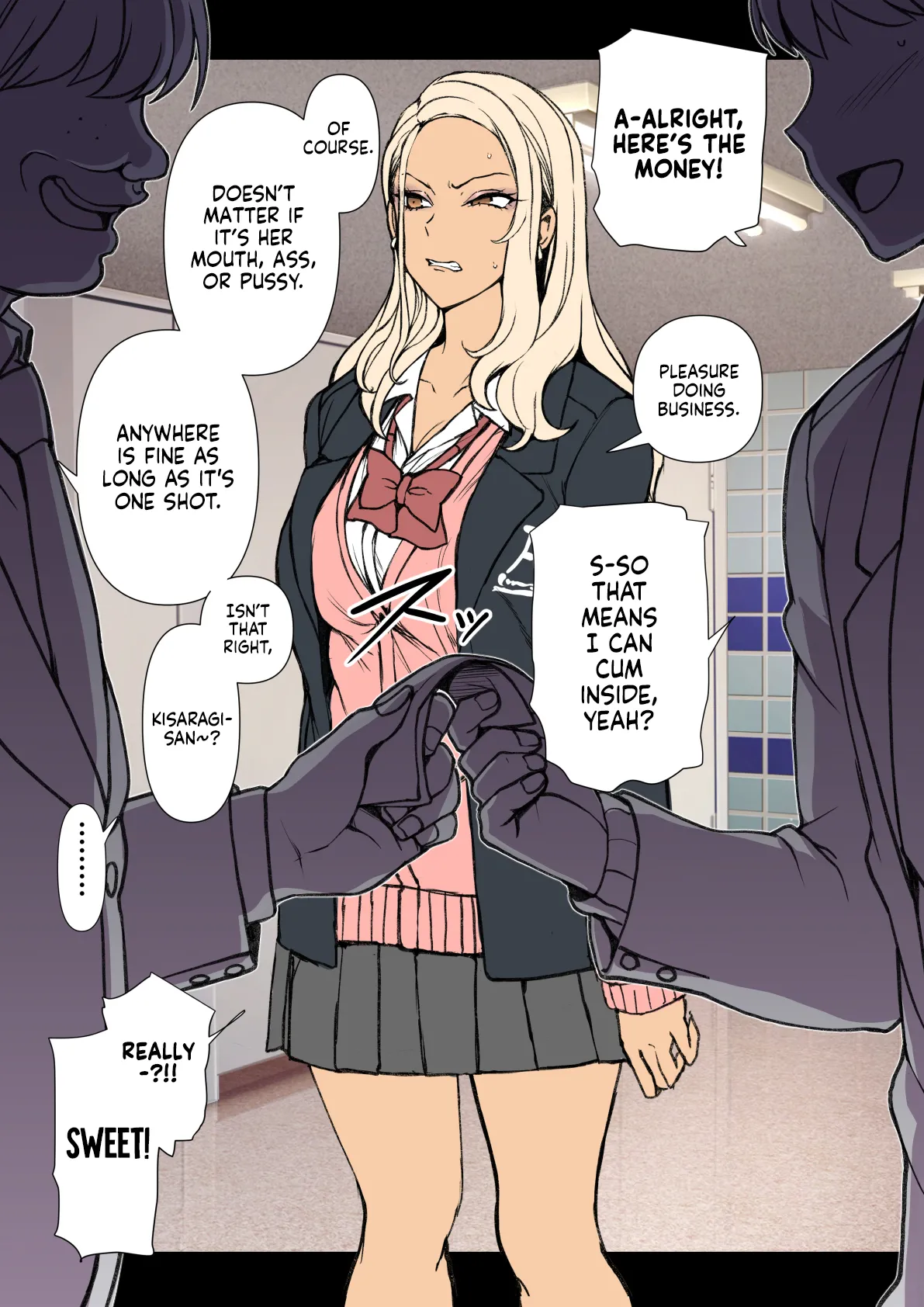 [Aiue Oka] Mukatsuku Gyaru ni Saimin o Kakeru Hanashi | A Story About Hypnotizing a Bitchy Gyaru [English] [NudeSalad] Bildnummer 53