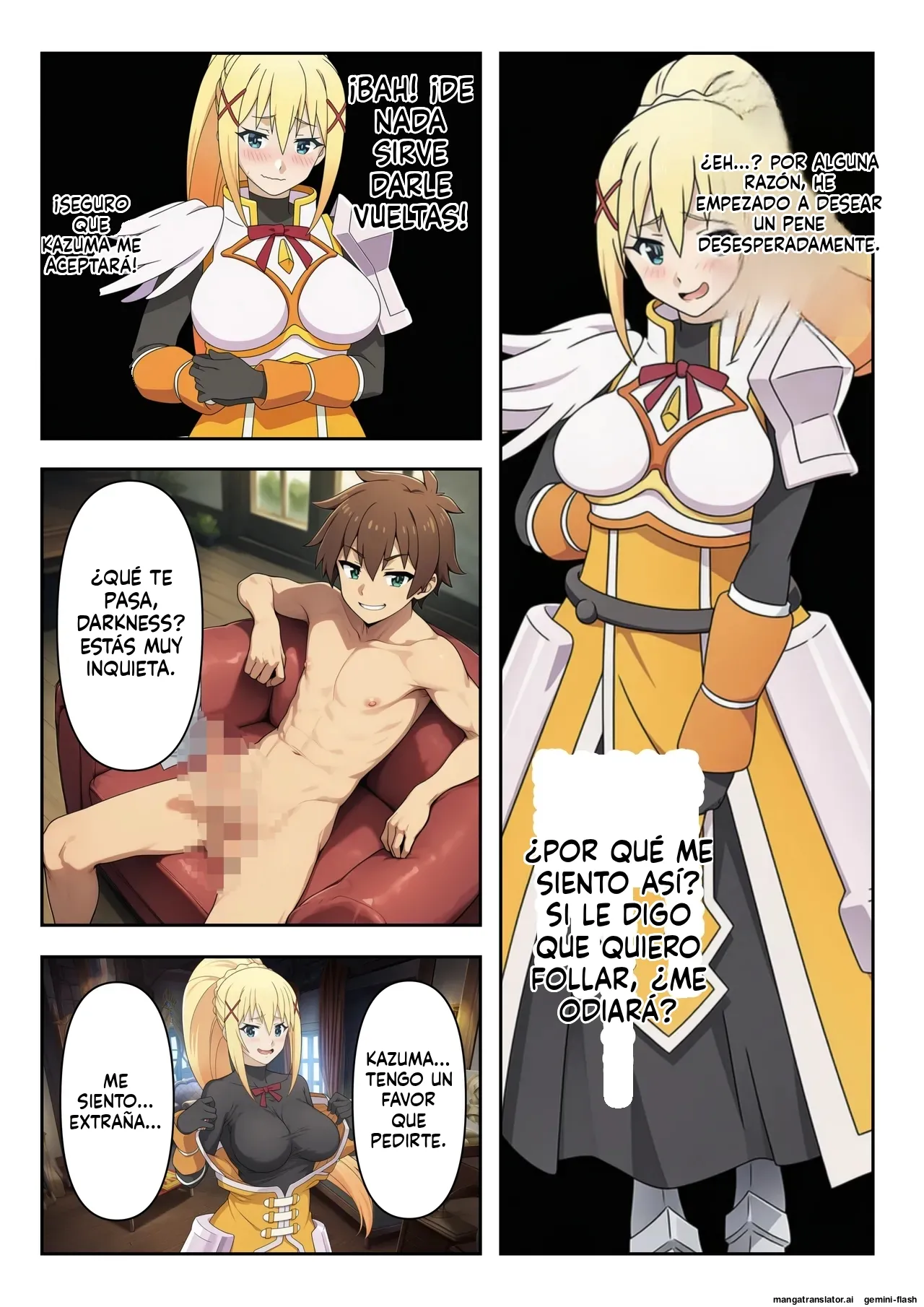 Kono moyoushi sareta sekai ni shukufuku o - エロエロ研究会 (Spanish) MTL Bildnummer 34