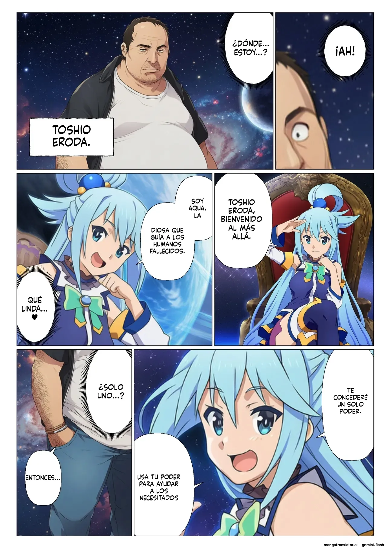 [Sakuru Kyuukanbi] Kono Subarashii Saimin de Harem o! (Kono Subarashii Sekai ni Syukufuku o!) [Spanish] [MTL] [AI Generated] 2eme image