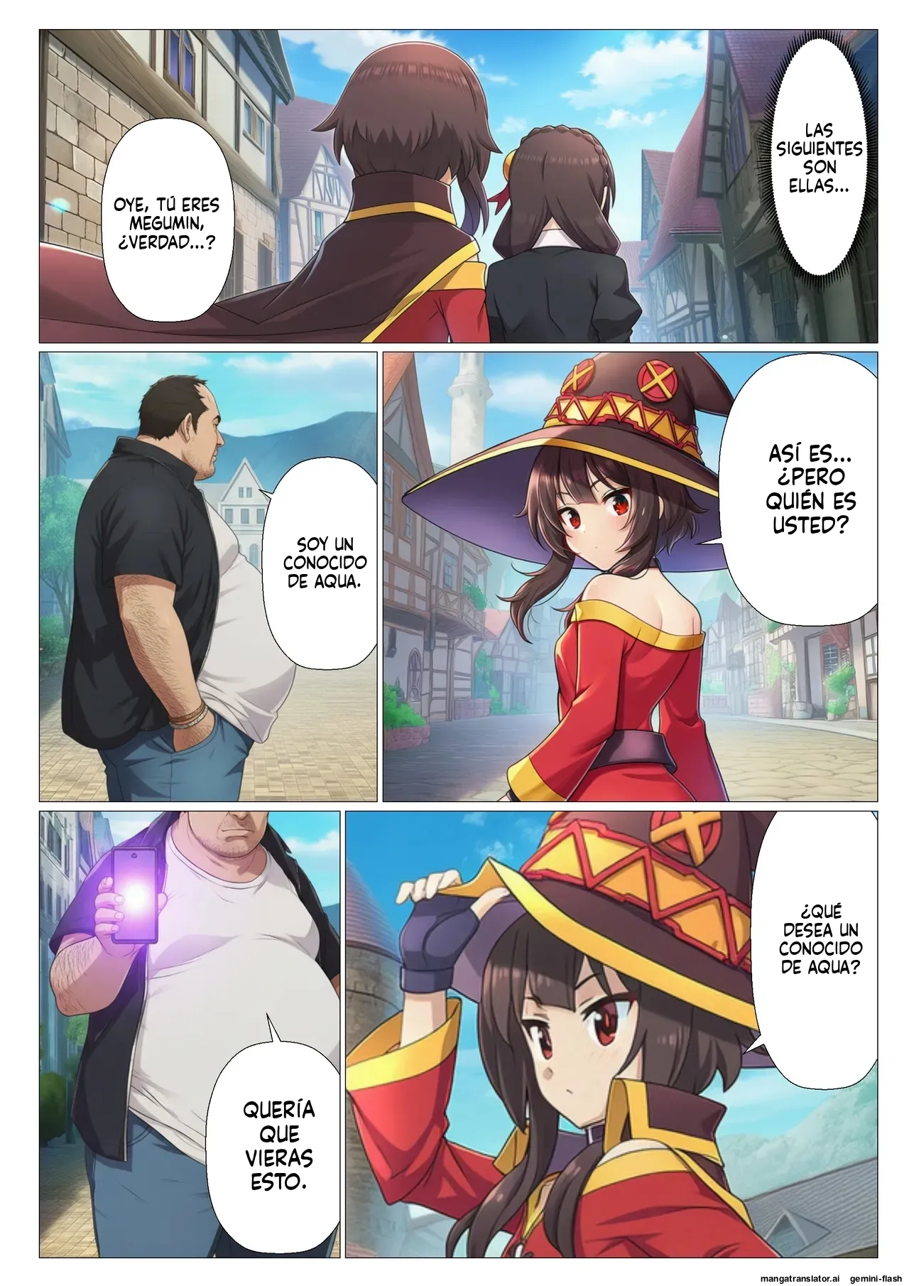 [Sakuru Kyuukanbi] Kono Subarashii Saimin de Harem o! (Kono Subarashii Sekai ni Syukufuku o!) [Spanish] [MTL] [AI Generated] 22eme image