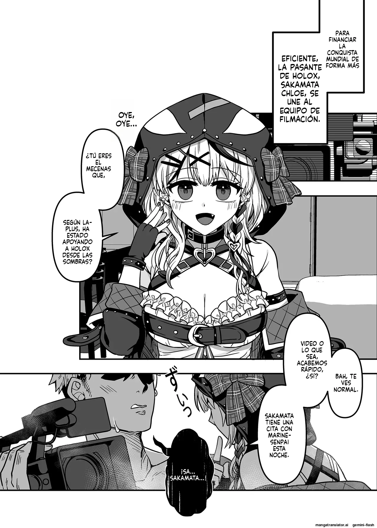 [Feiren Shenghuo (Laiyi Xiaolei)] HOLOX Himitsu Kessha Keiei no Susume 2 (Sakamata Chloe) [Spanish] [MTL]  [Digital] 图片编号 3