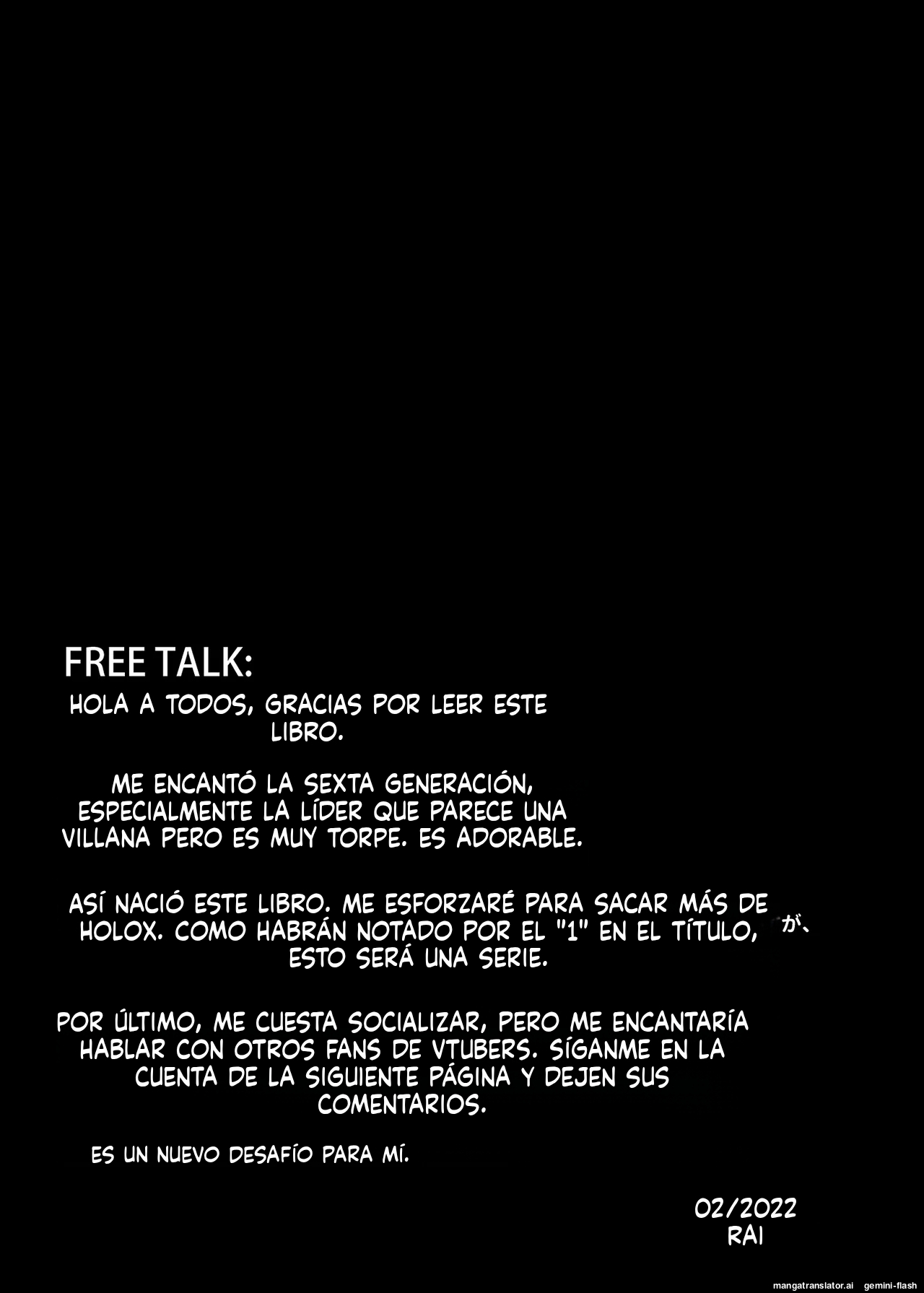 [Feiren Shenghuo (LAI)] HOLOX Himitsu Kessha Keiei no Susume (Laplus Darknesss) [Spanish] [MTL]  [Digital] 32eme image