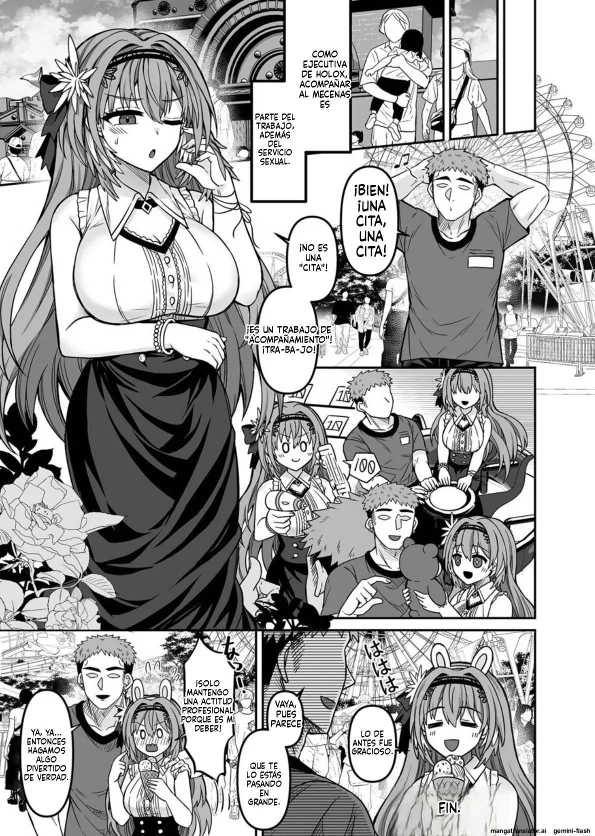 [Feiren Shenghuo (Laiyi Xiaolei)] HOLOX Himitsu Kessha Keiei no Susume 4 | Guía para dirigir una   sociedad secreta 4 (Takane Lui) [Spanish] [MTL] [Digital] 18eme image