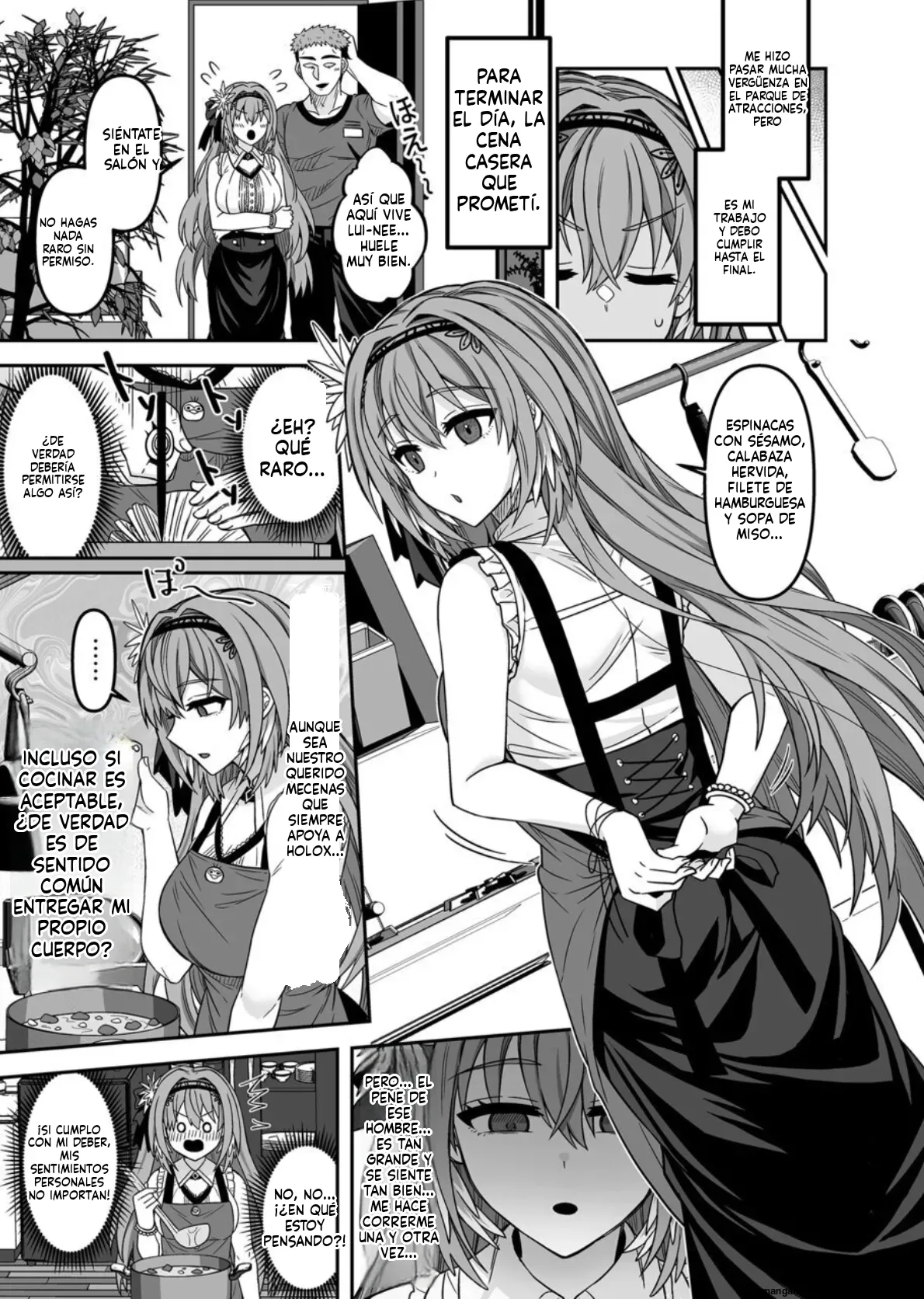 [Feiren Shenghuo (Laiyi Xiaolei)] HOLOX Himitsu Kessha Keiei no Susume 4 | Guía para dirigir una   sociedad secreta 4 (Takane Lui) [Spanish] [MTL] [Digital] 20eme image