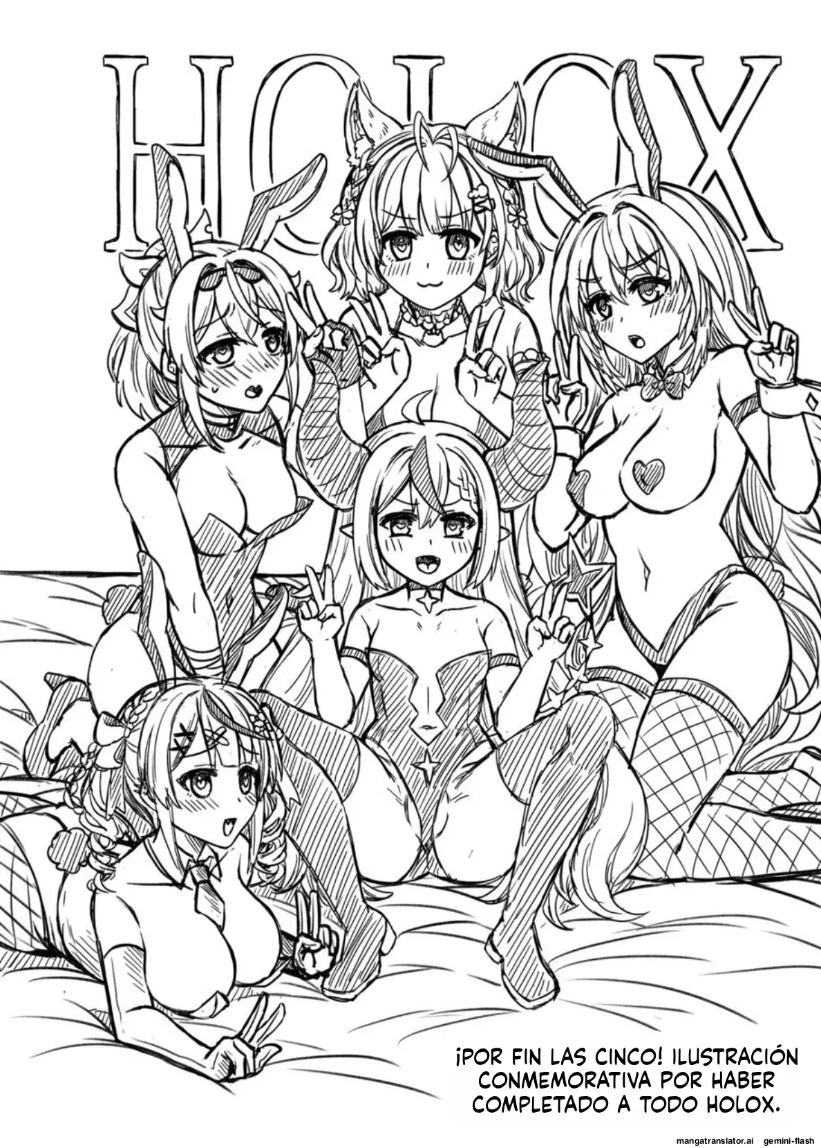 [Feiren Shenghuo (Laiyi Xiaolei)] HOLOX Himitsu Kessha Keiei no Susume 5 | Guía para dirigir una   sociedad secreta 5  (Kazama Iroha) [Spanish] [MTL] [Digital] 27eme image