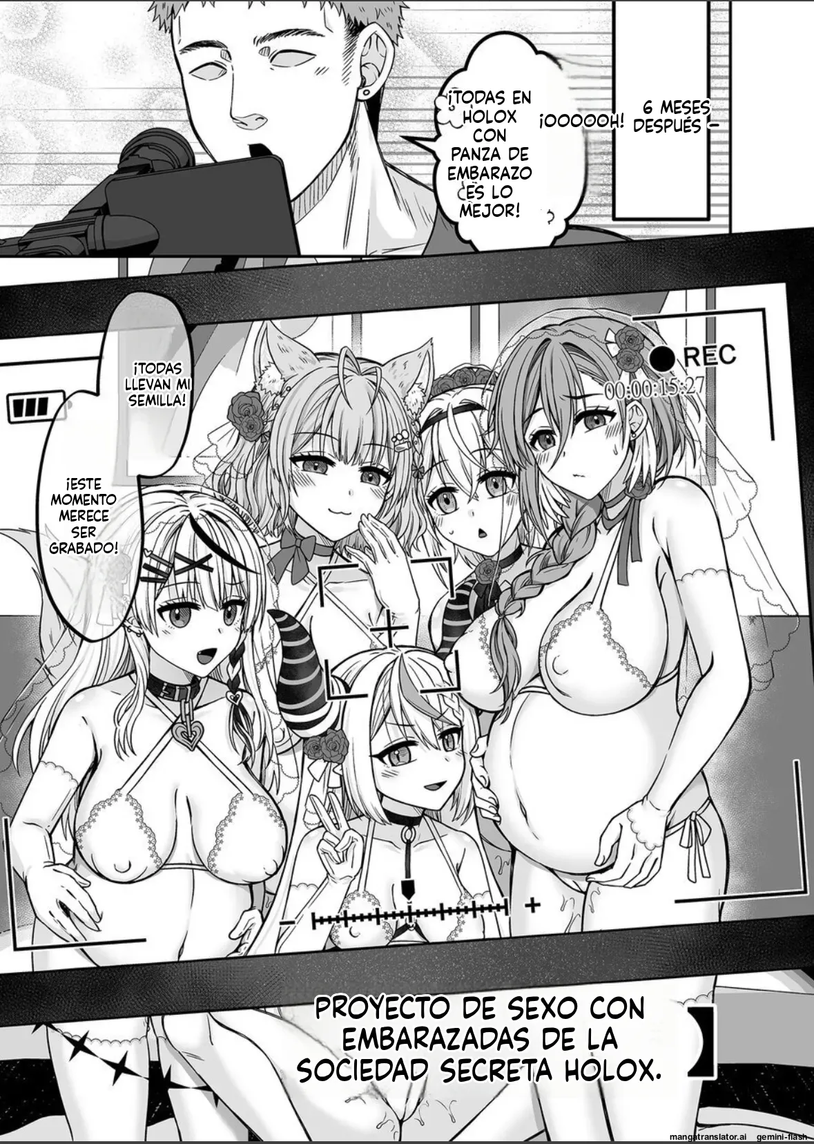 [Feiren Shenghuo (Laiyi Xiaolei)] HOLOX Himitsu Kessha Keiei no Susume 6 Ge  (Hololive) [Spanish] [MTL]  [Digital] 20eme image